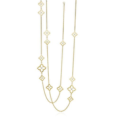 Gumuchian G. Boutique 18k Yellow Gold Diamond Lotus Multi Length Necklace、mySite、hinf8tx79
