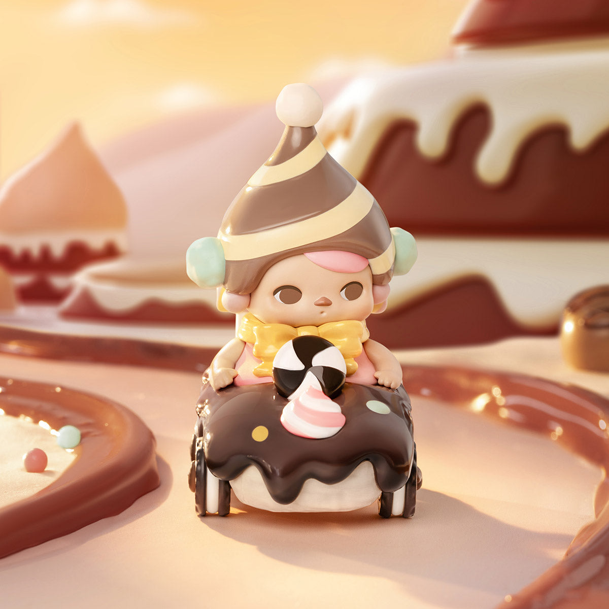  POP MART PUCKY Cho‘car'late Figure、mySite、greenlandpopulation