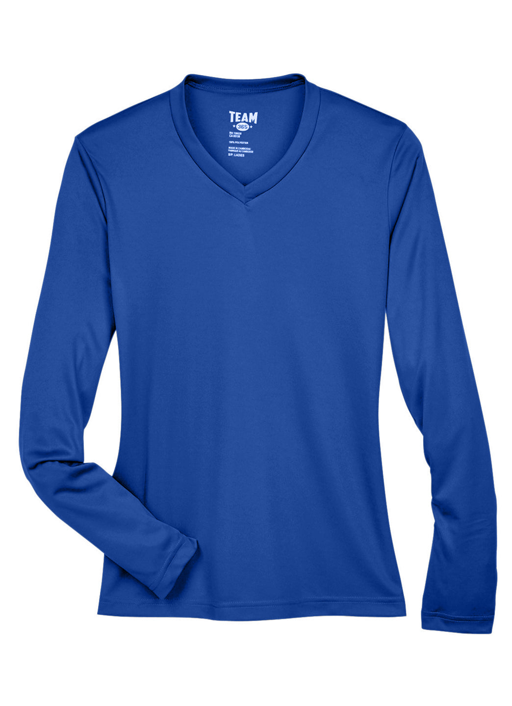 Team 365 Women's Zone Performance Long Sleeve T-Shirt、mySite、noshort