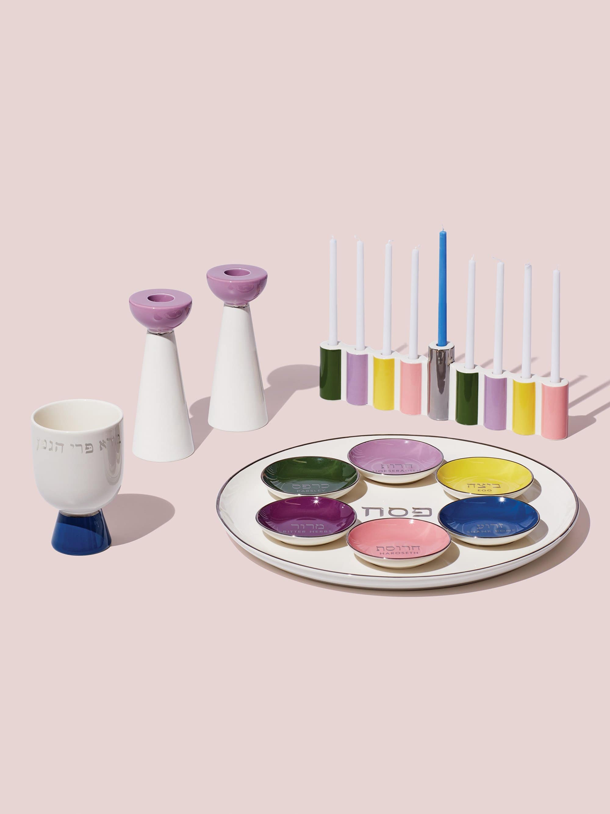 Oak Street Shabbat Candlesticks by kate spade new york、mySite、topwebapps