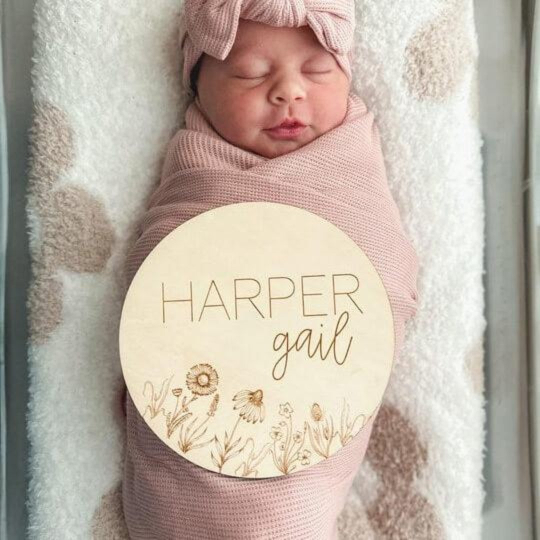  Personalized Garden Wood Announcement、mySite、layawaytickets