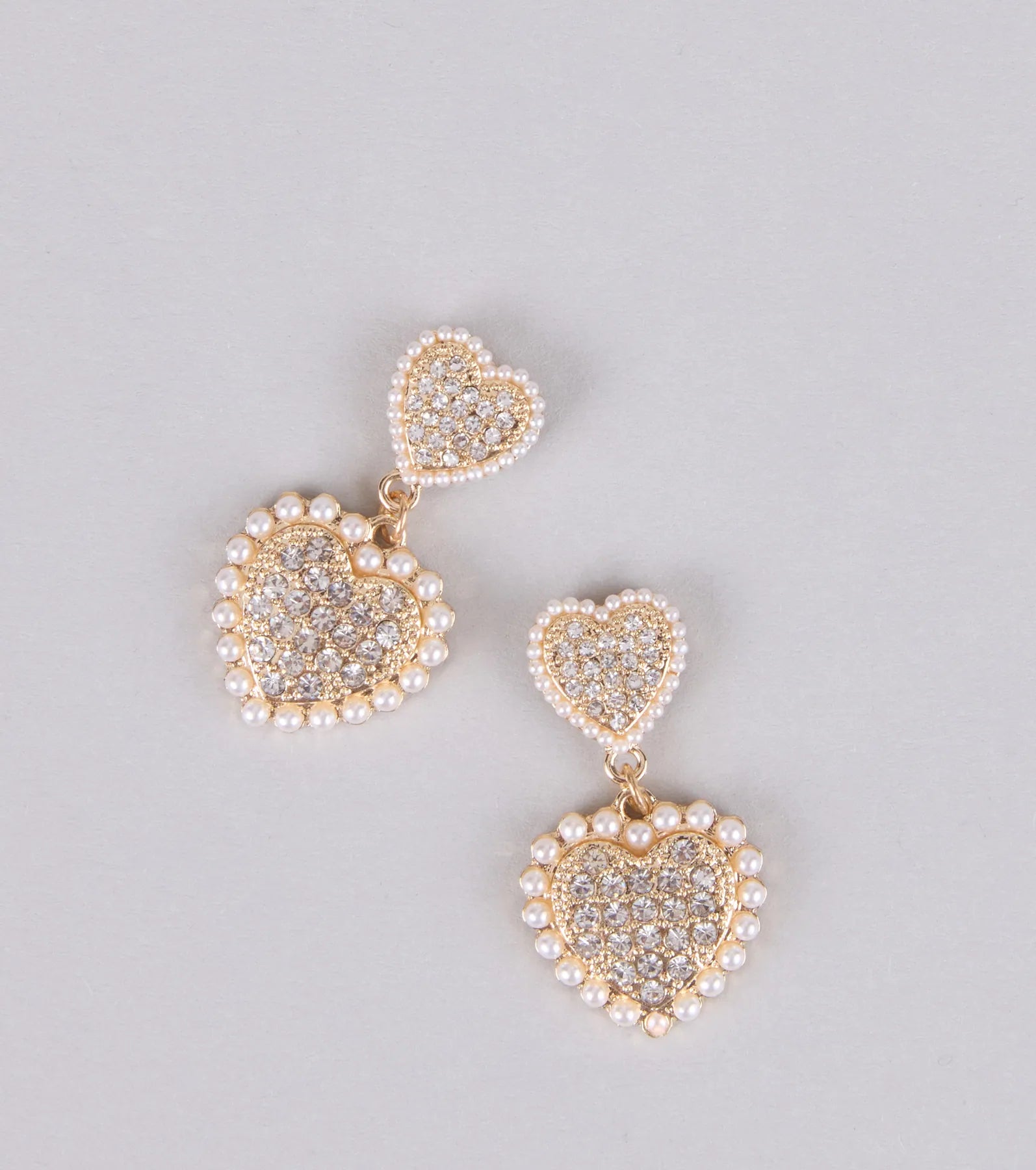  Too Cute To Handle Heart Drop Earrings、mySite、justintrudeaud