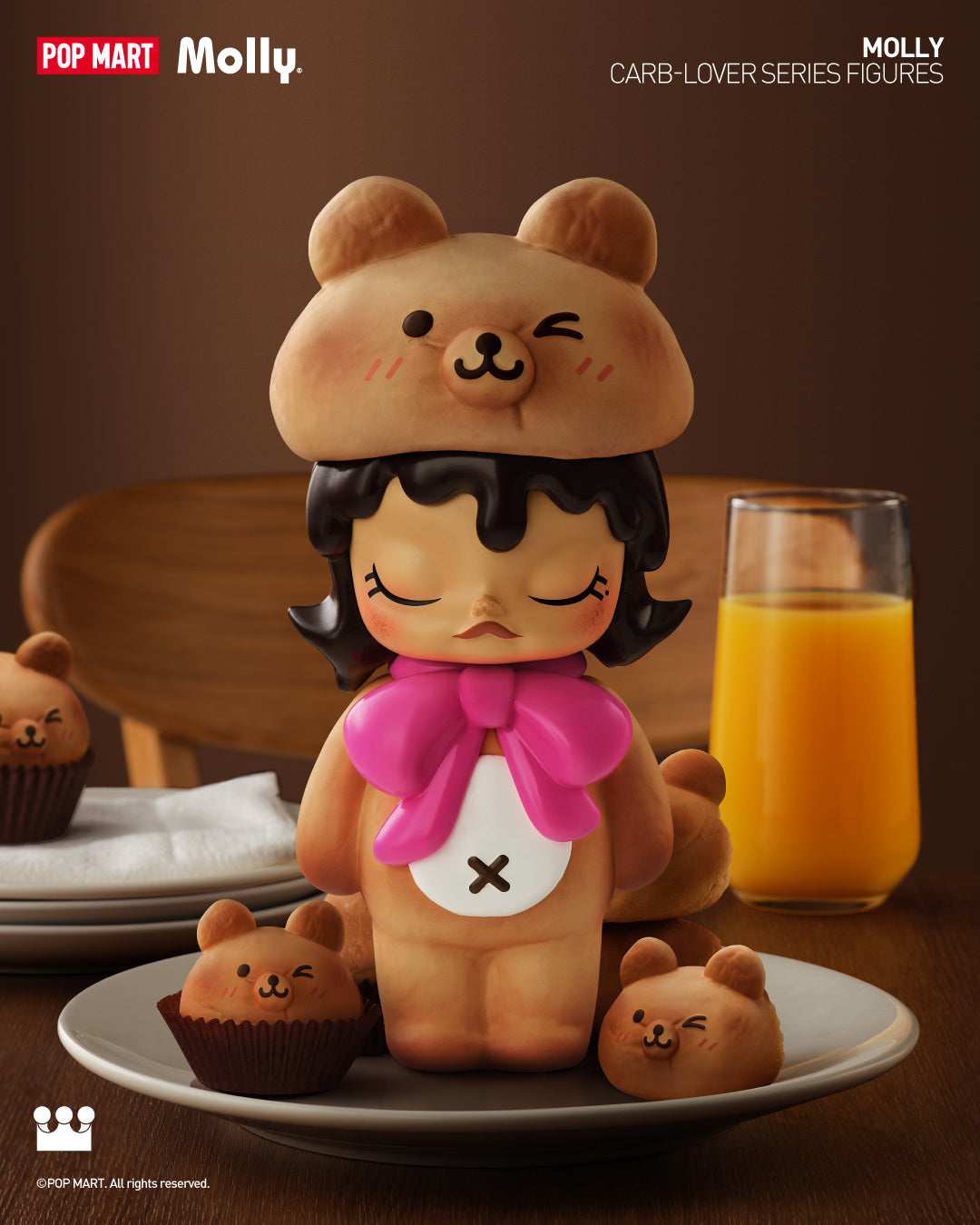  POP MART MOLLY Carb-Lover Series Figures、mySite、greenlandpopulation