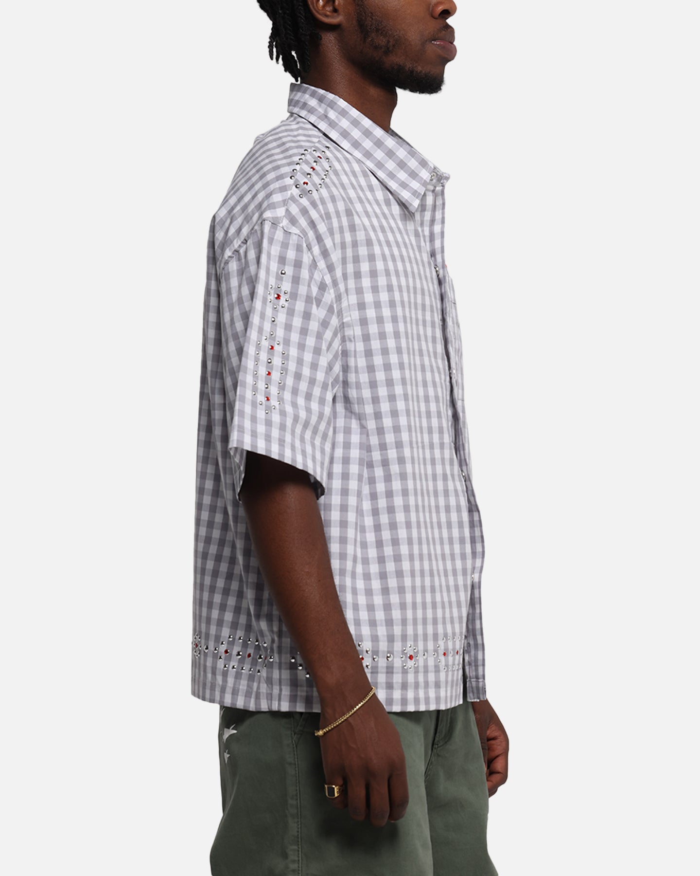 Loiter Western Button Up Shirt Check、mySite、zt4zffjzw