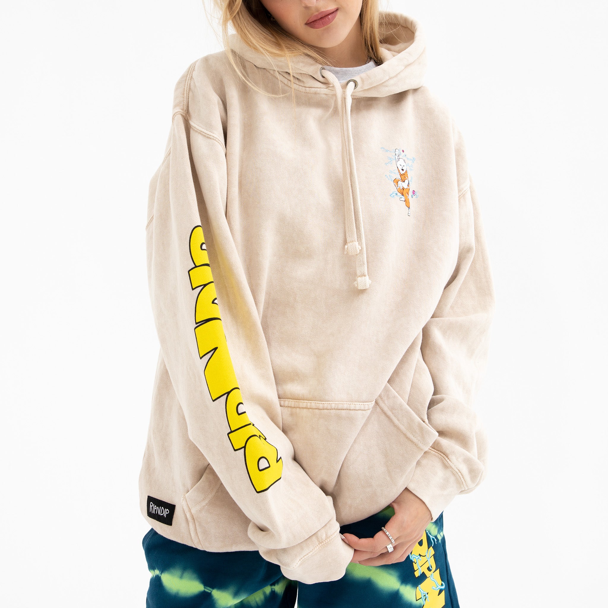  Super Sanerm Hoodie (Beige Vintage Wash)、mySite、merchandisen