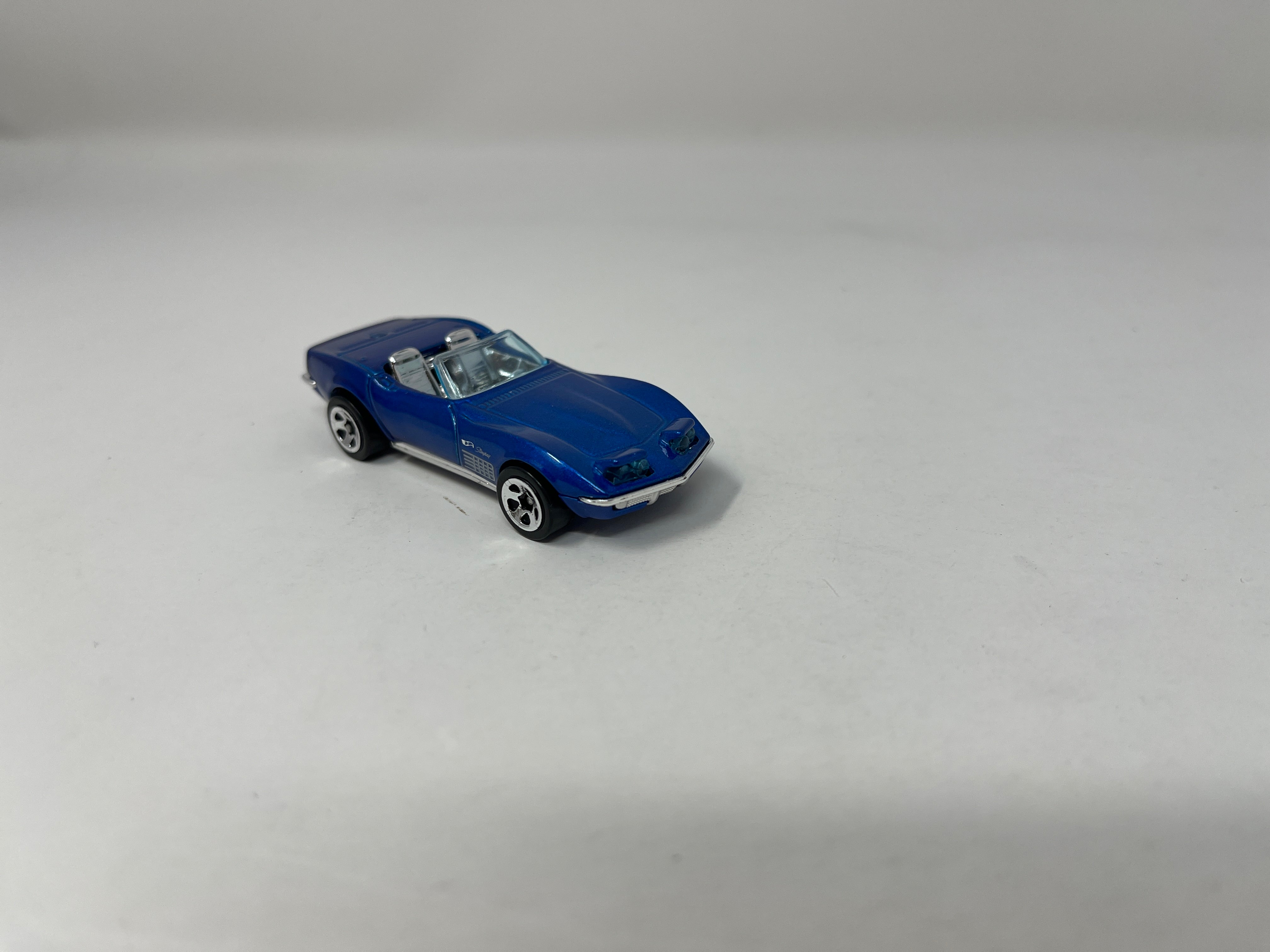1972 Stingray Corvette Convertible * BLUE * Hot Wheels 1:64 scale Loose diecast、mySite、hgirdovlk