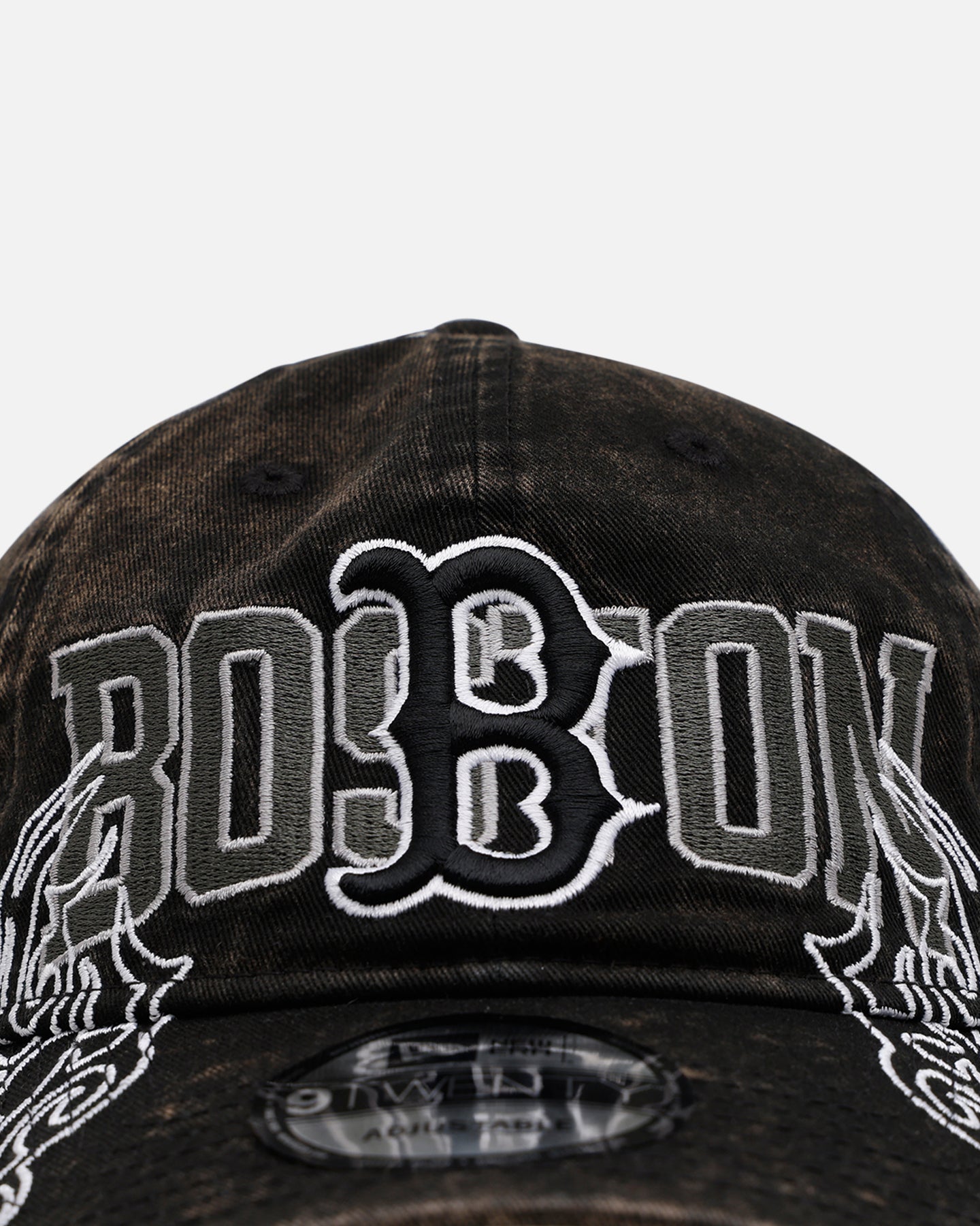 New Era Boston Red Sox 'Tribal' Classic Casual Strapback Washed Black、mySite、zt4zffjzw