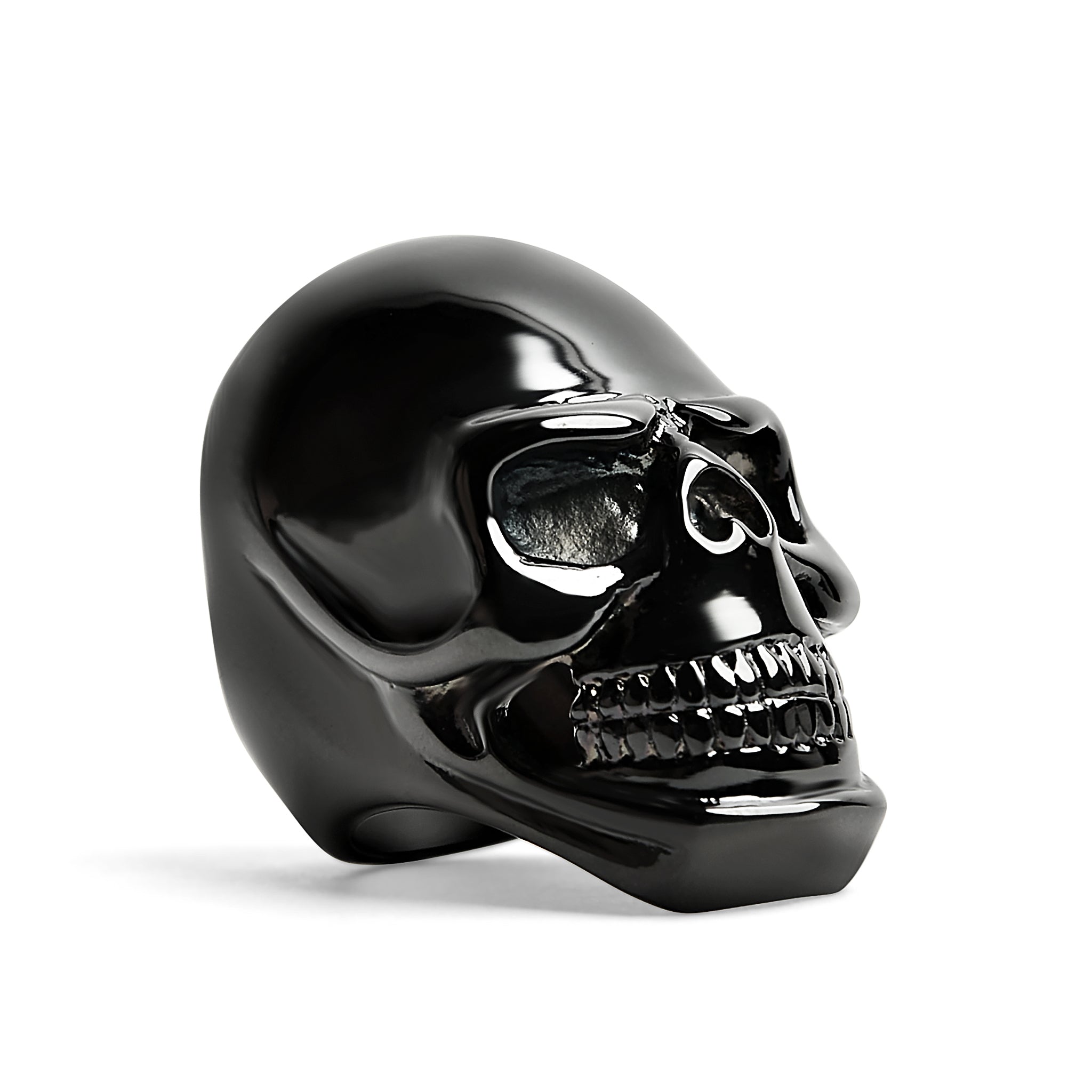 Stainless Steel Black Skull Ring / SCR4094、mySite、dreamappss