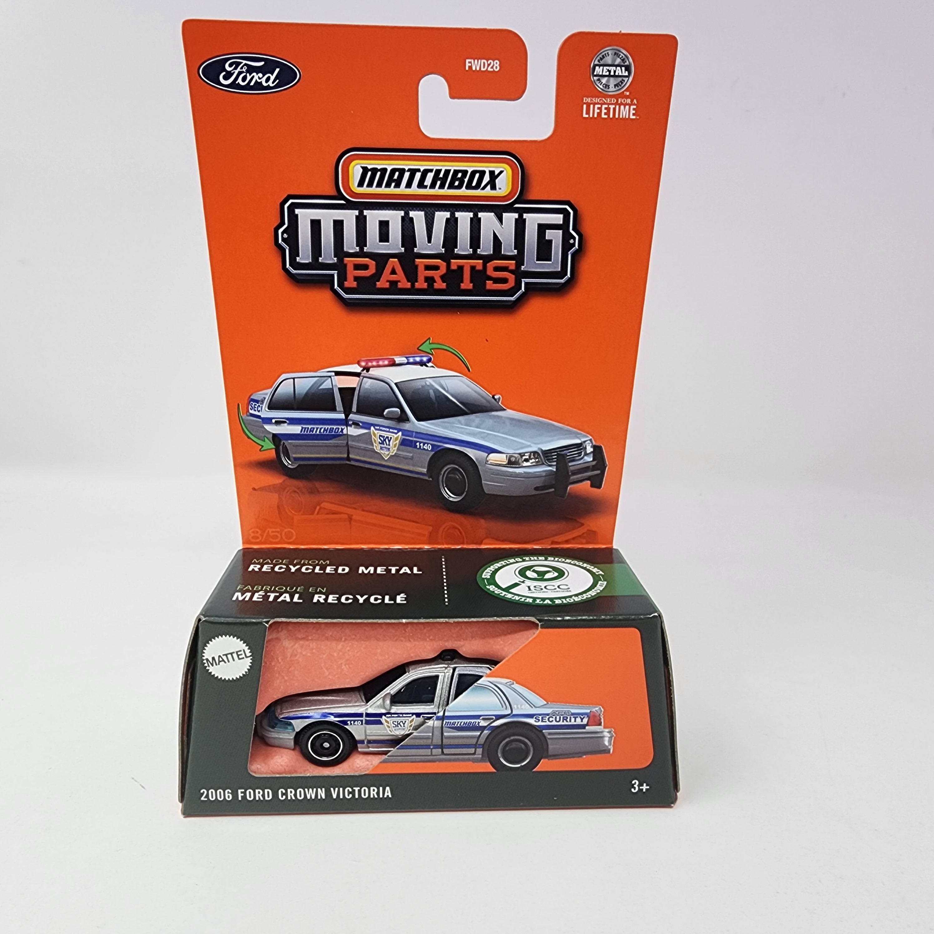 2006 Ford Crown Victoria * Silver * 2025 Matchbox Moving Parts Case C、mySite、hgirdovlk