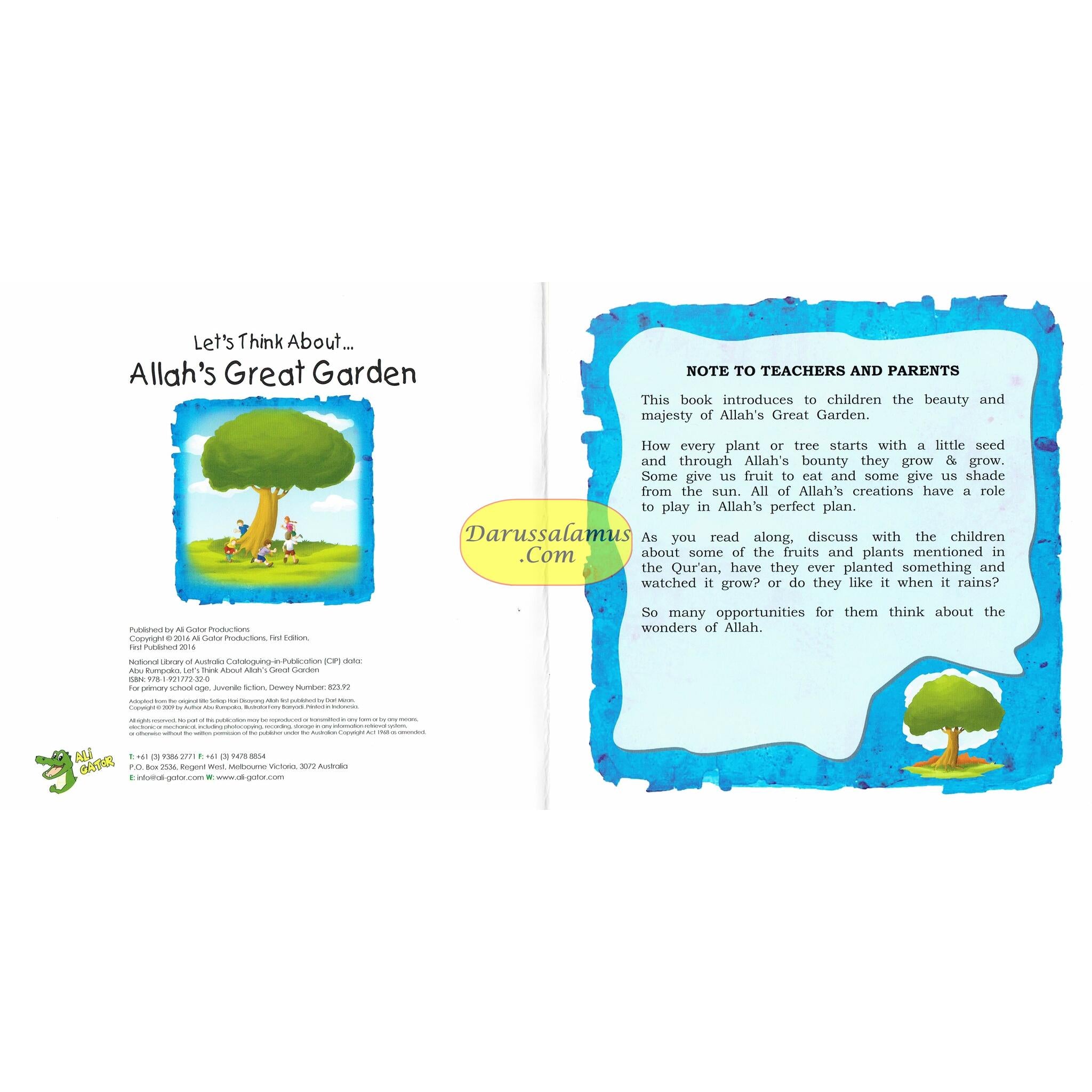 Lets Think About Allah,s Great Garden By Ali Gator、mySite、topwebapps