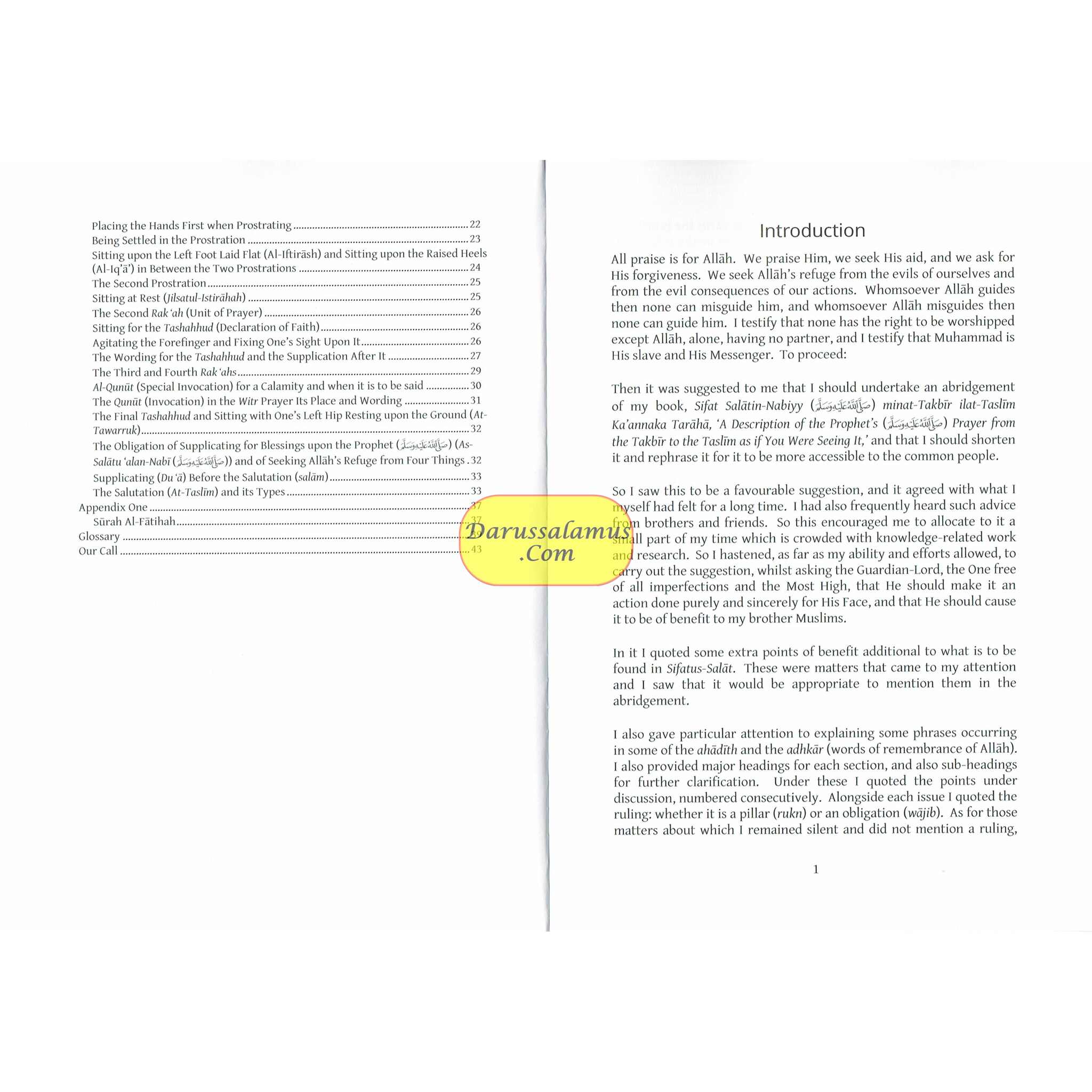 The Abridged of the Prophet’s Prayer Described By Muhammad Naasir Ud-Deen Al-Albaanee、mySite、topwebapps