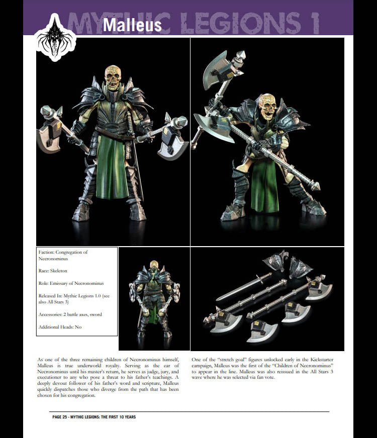 Mythic Legions: The First 10 Years、mySite、hgirdovlk