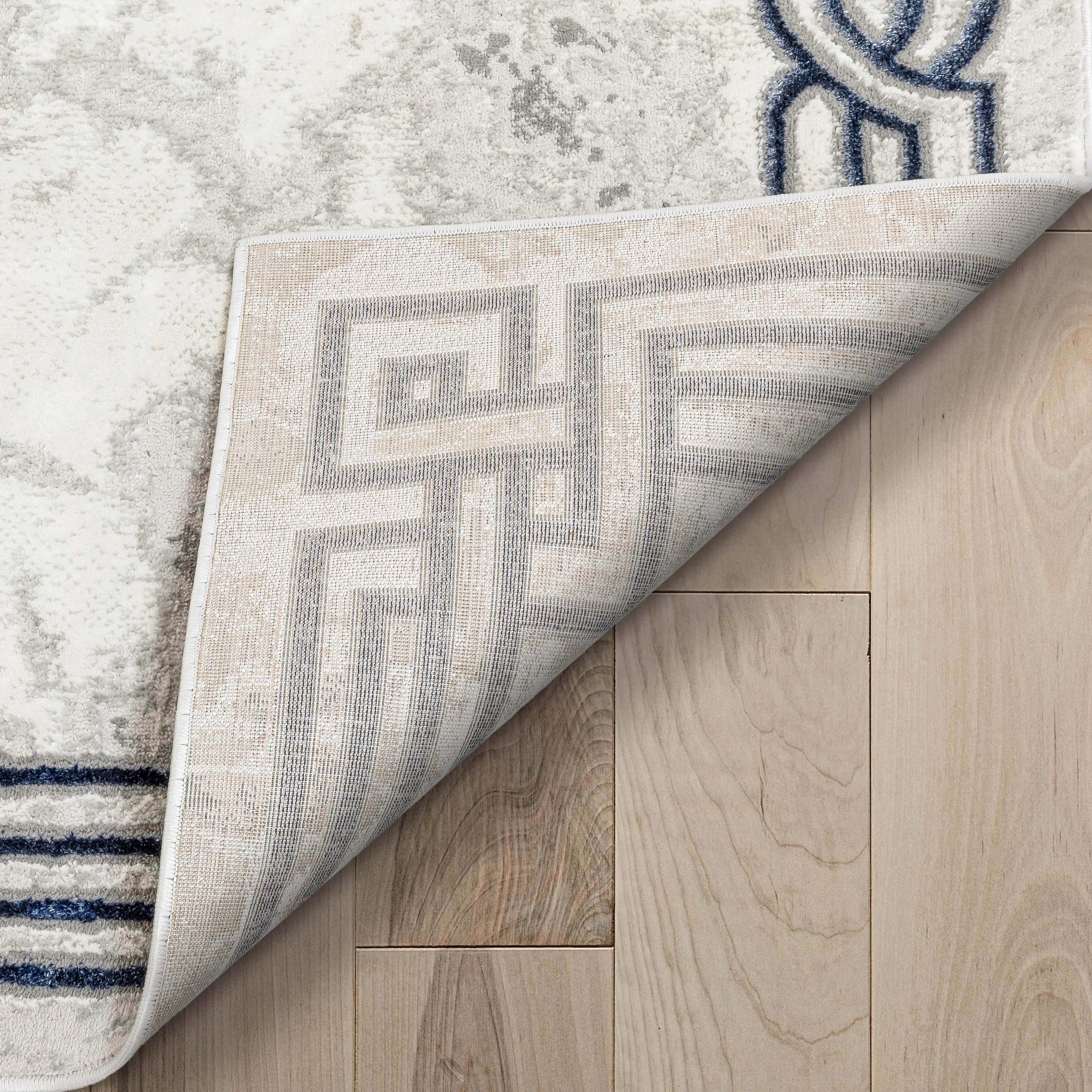 Huntington Retro Marble Border Glam Rug、mySite、gigharbornorthrealestate