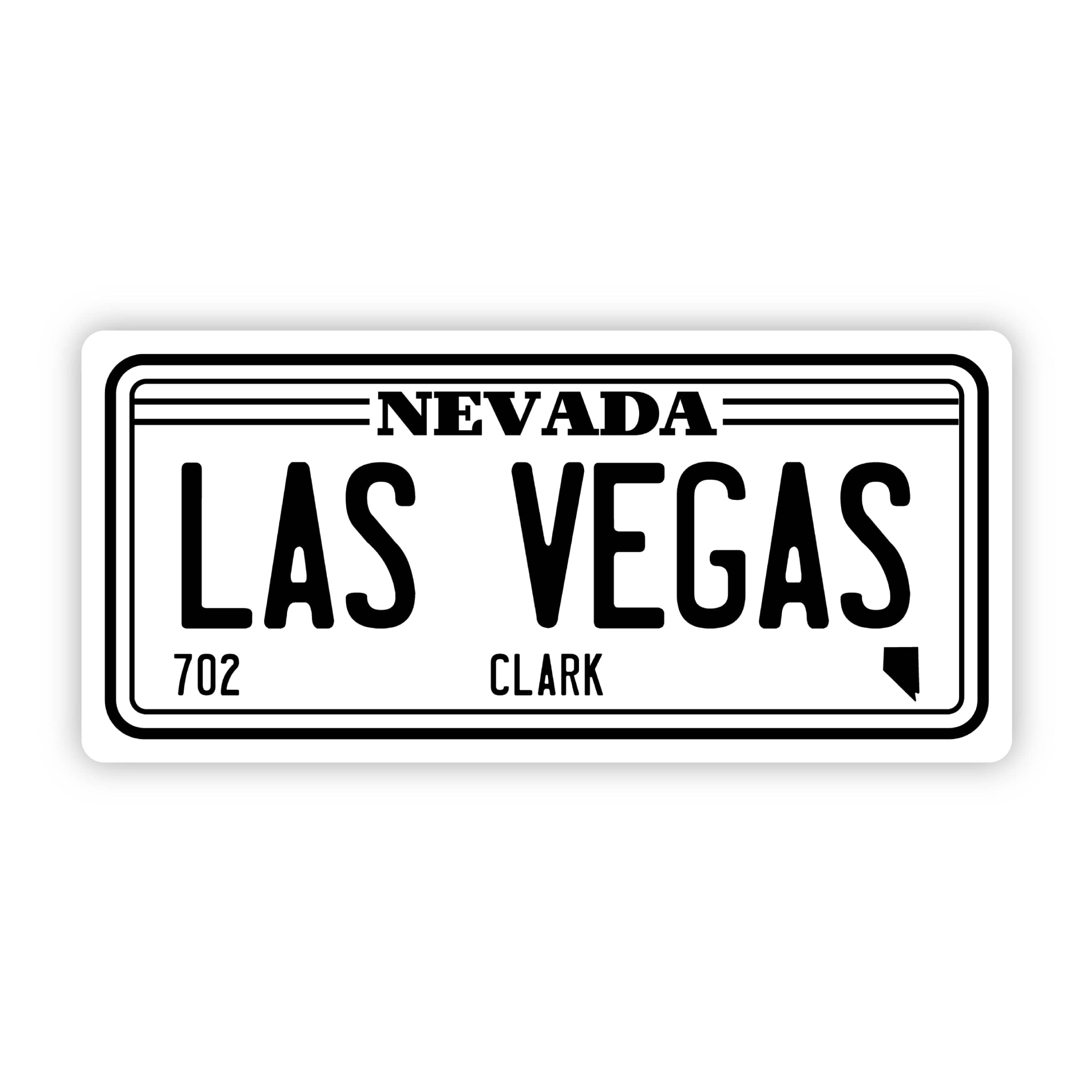  Las Vegas 702 License Plate Sticker、mySite、elrpsem3k