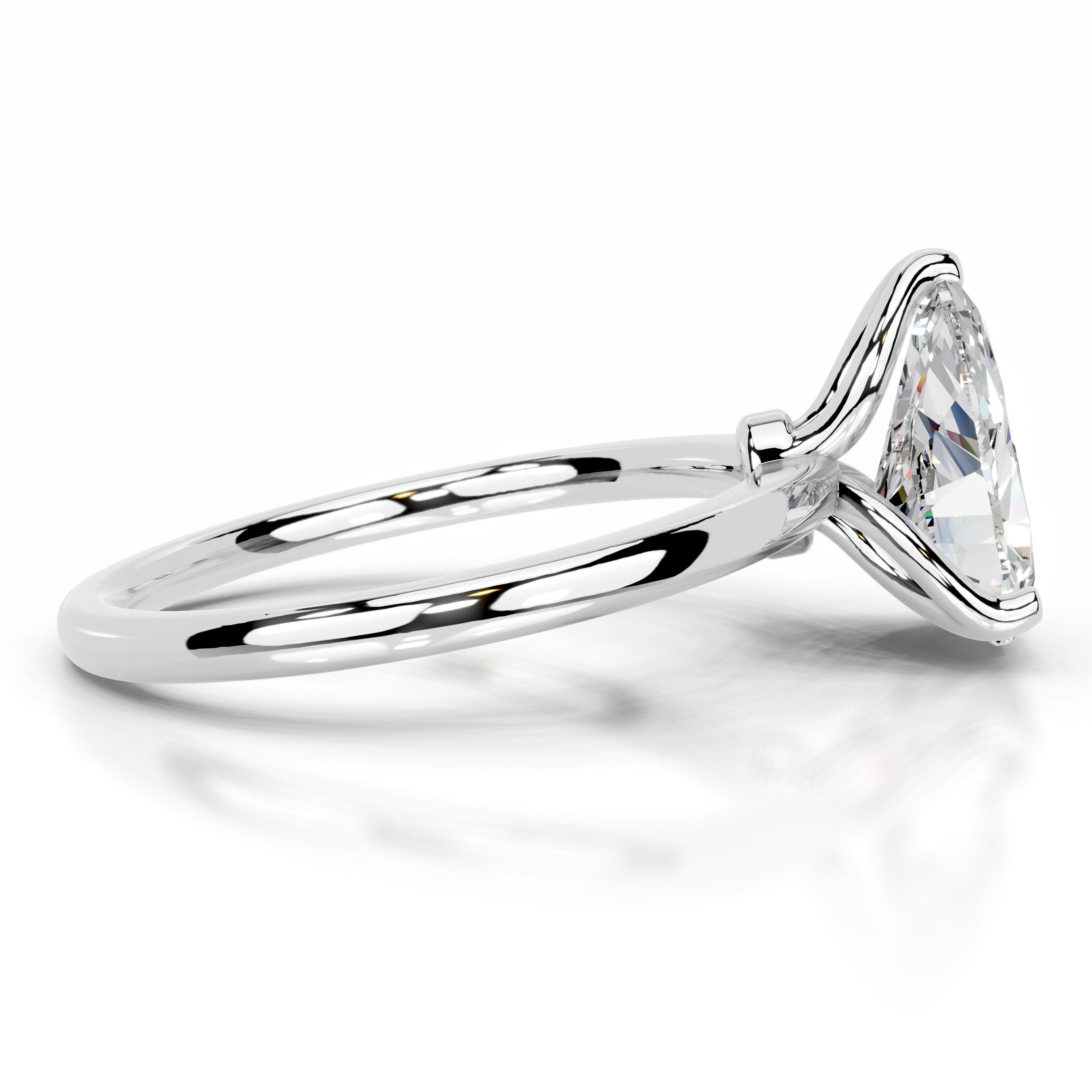 Phoenix Moissanite Ring - Platinum、mySite、hinf8tx79