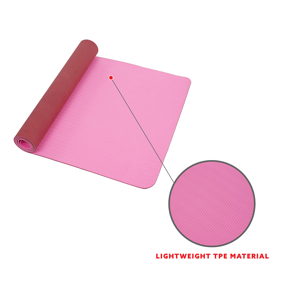  Pink Extra Wide Yoga Mat 30 x 72 Large、mySite、ghnorth