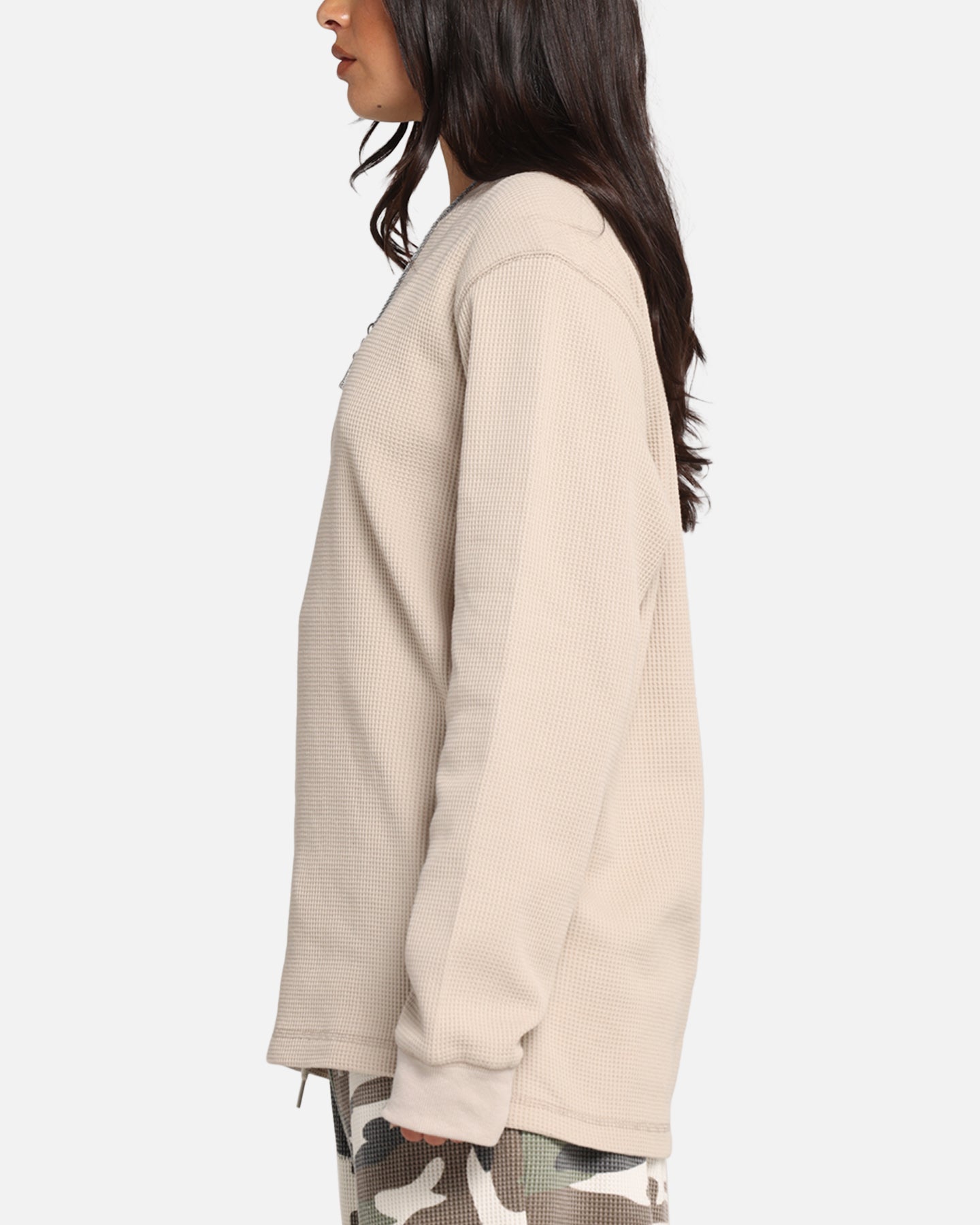 XXIII Thermal Long Sleeve T-Shirt Sand、mySite、zt4zffjzw