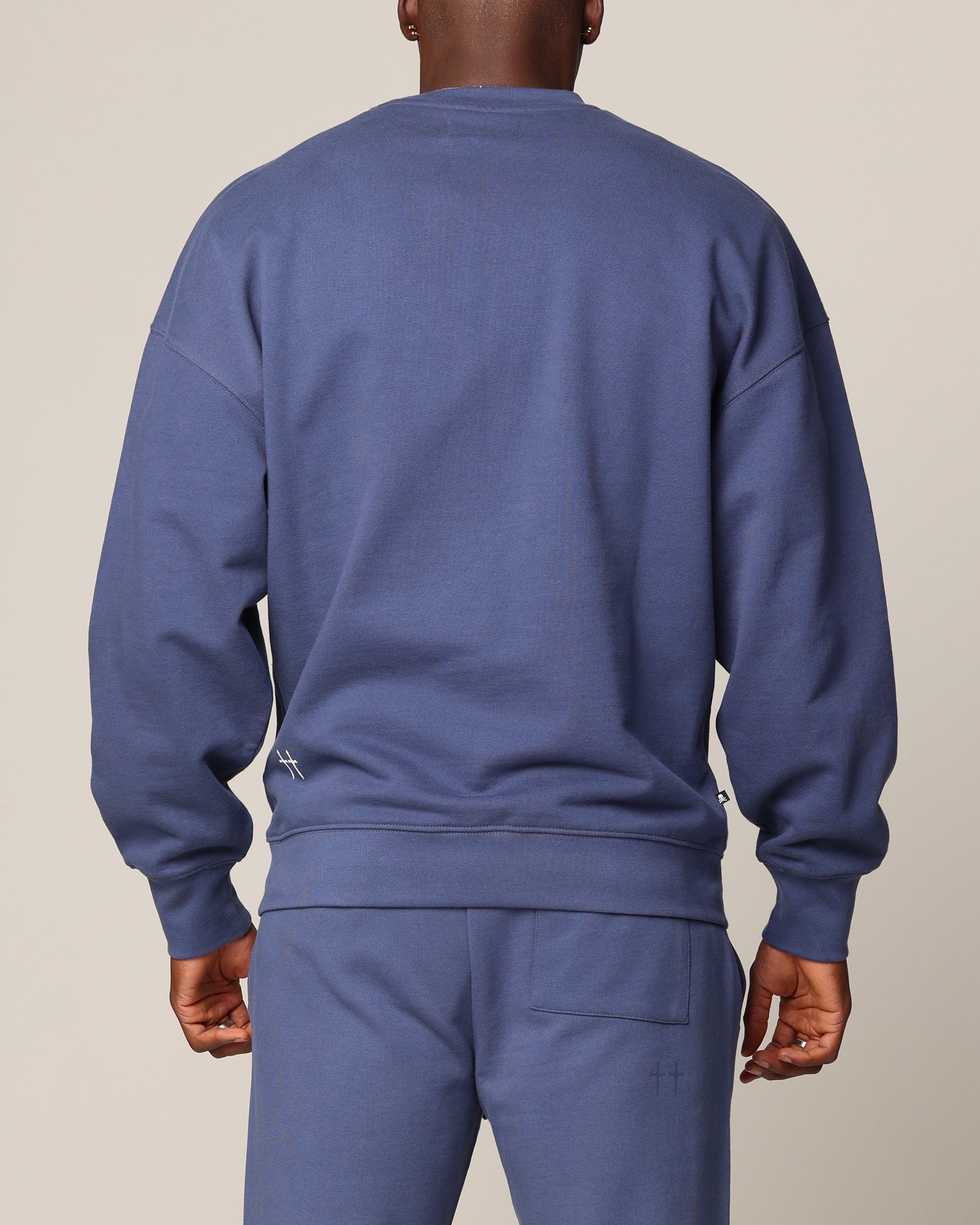 Saint Morta Hellfire Boxy Crewneck Petrol Blue、mySite、zt4zffjzw