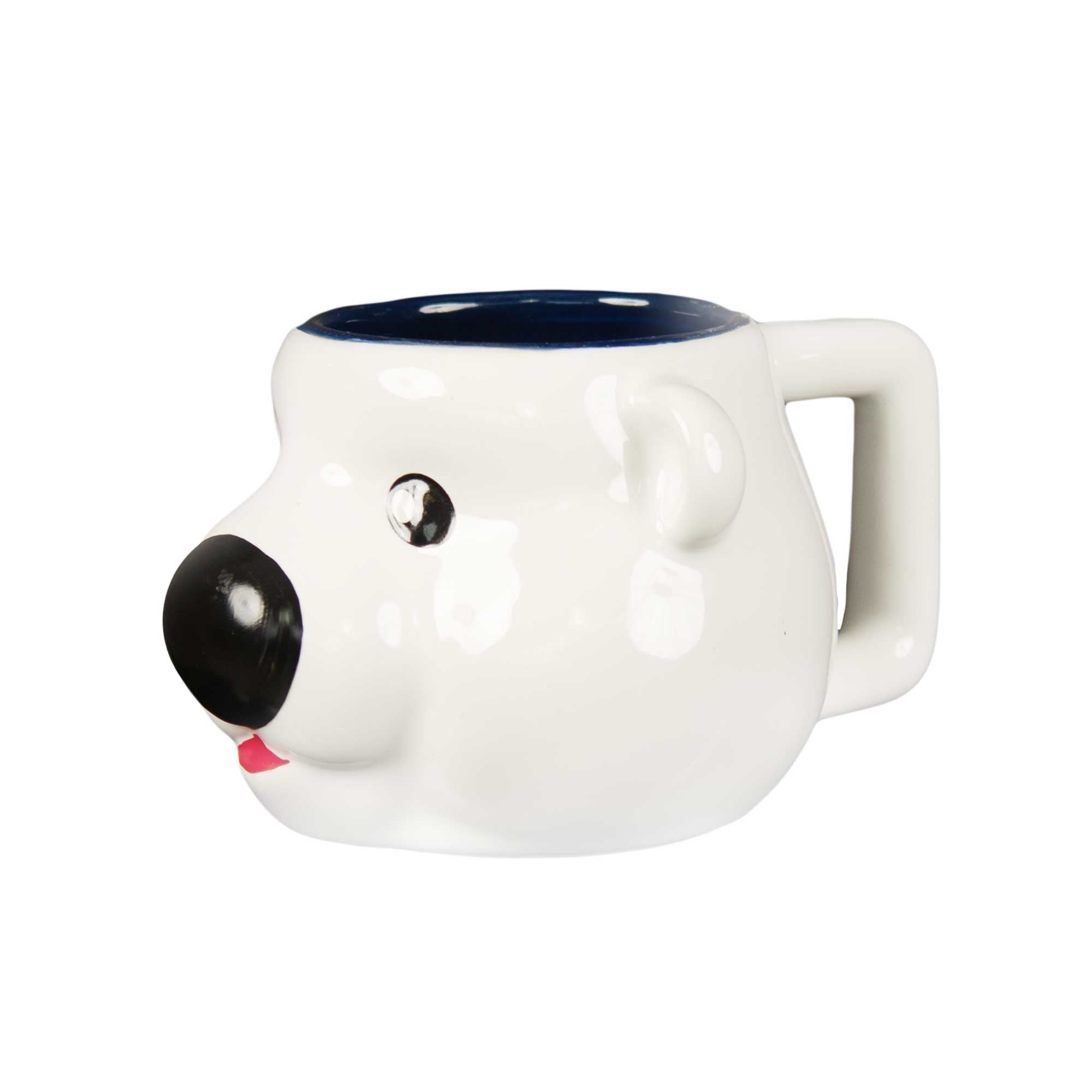 Sculpted Carlton Ceramic Mug