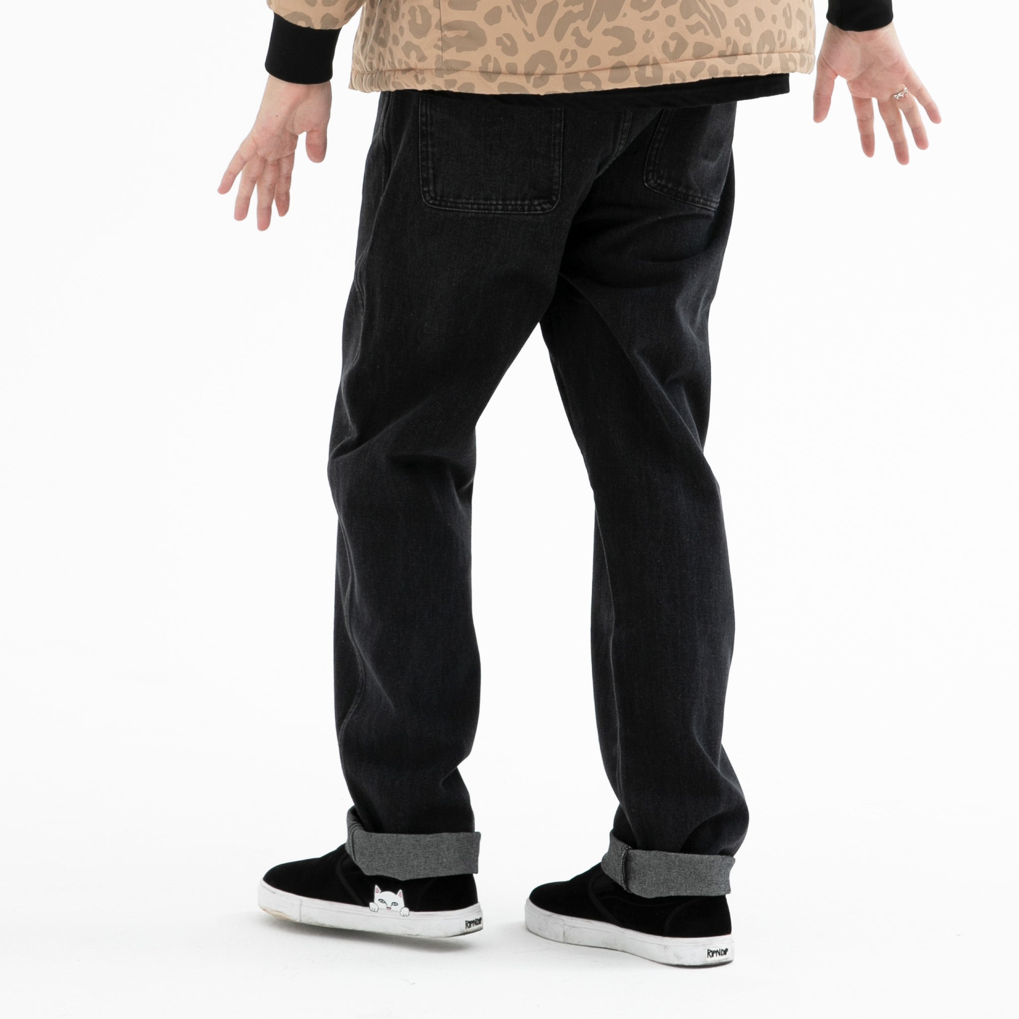  La Brea Denim Pants (Black Medium Wash)、mySite、merchandisen