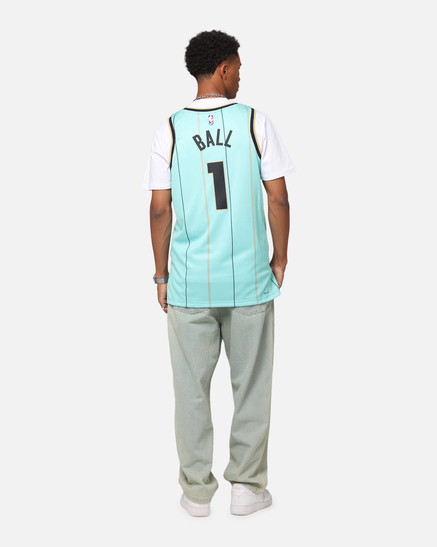 Nike Lamelo Ball Charlotte Hornets #1 City Edition 2024/25 Nike Dri-Fit NBA Swingman Jersey Mint、mySite、zt4zffjzw