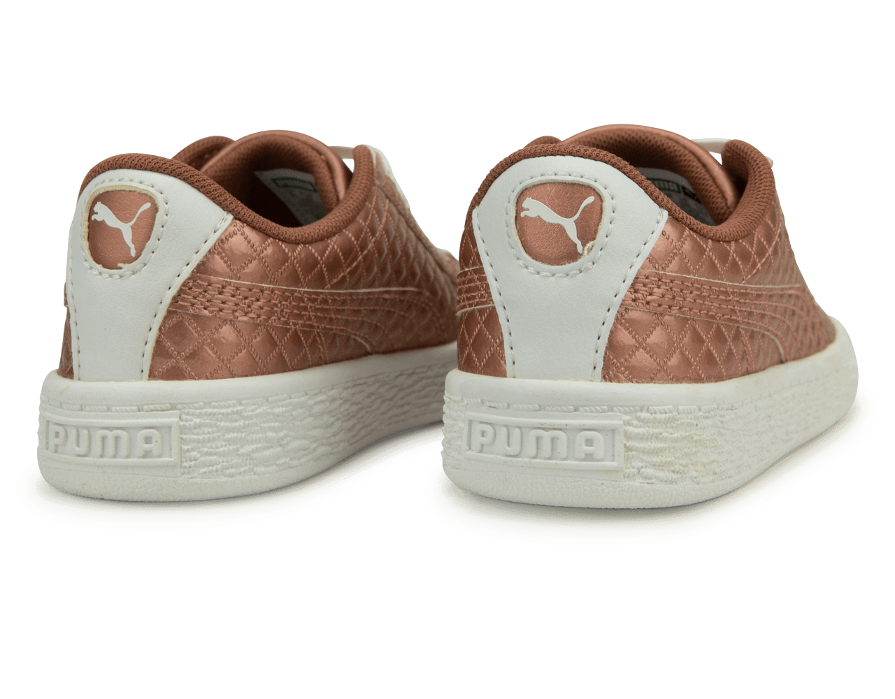 PUMA Kids Basket Met Emboss Rose/White、mySite、noshort