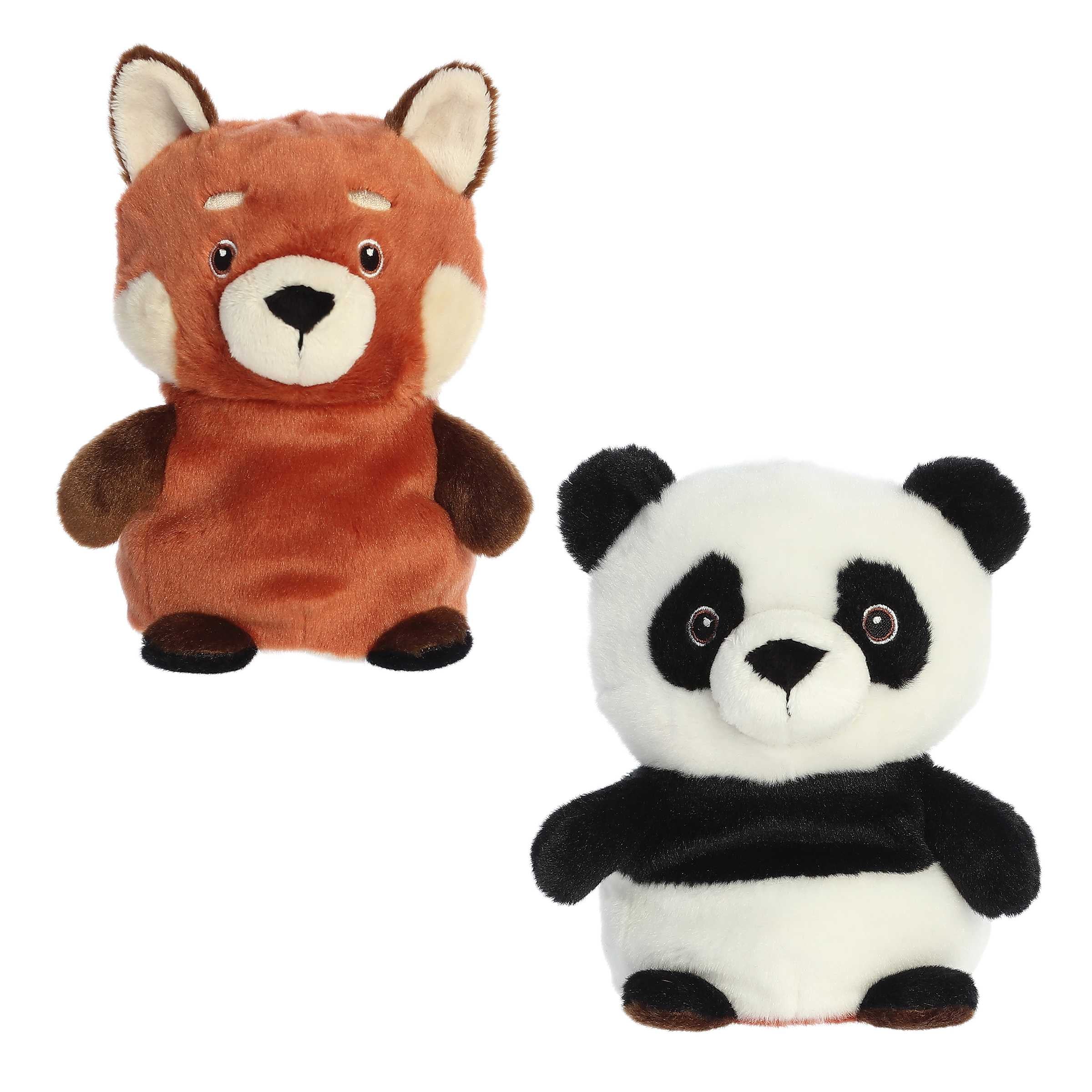 Aurora® - Eco Nation™ - Reversible Eco Pairs - 6.5 Red Panda and Panda、mySite、g9winljtr