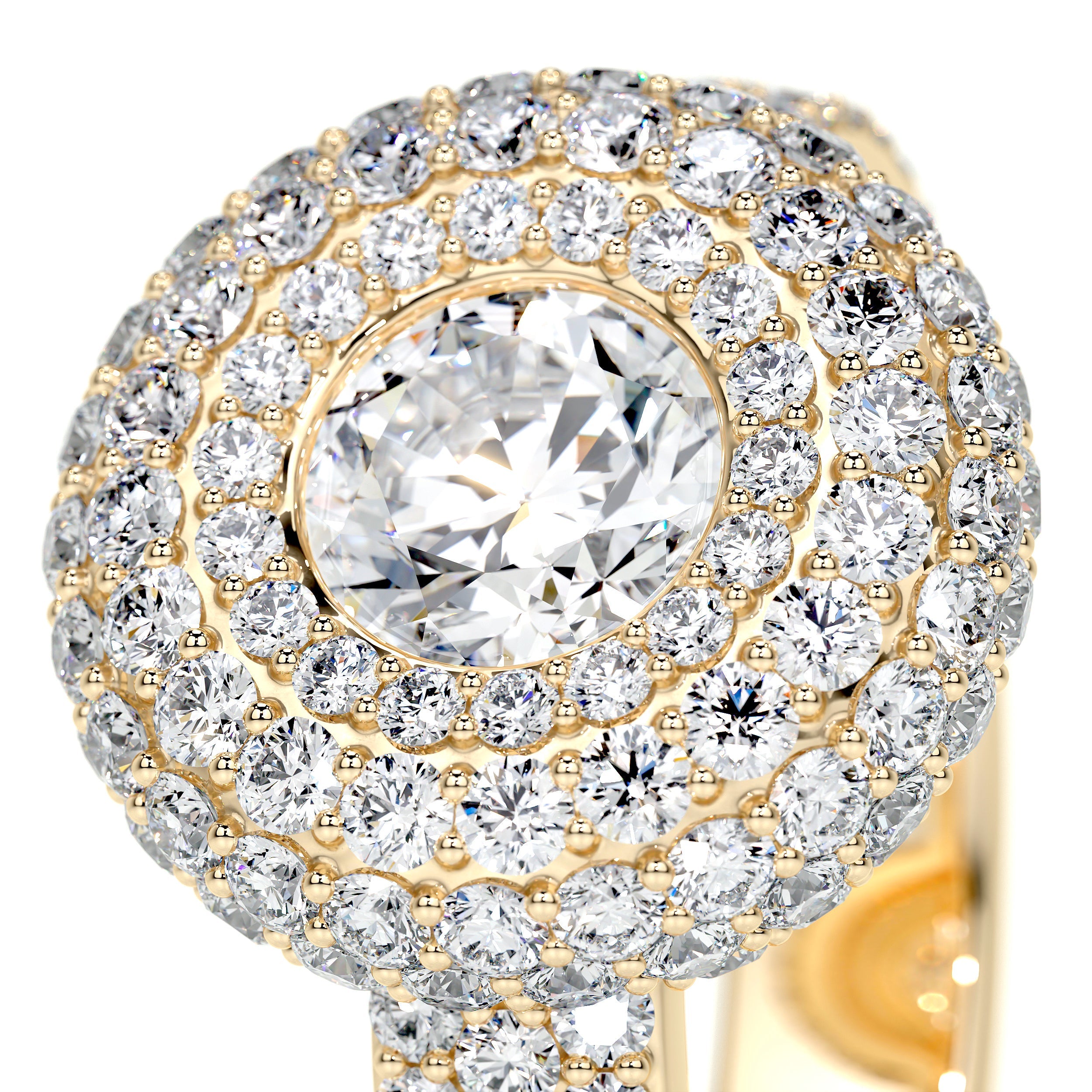 Reagan Lab Grown Diamond Ring -18K Yellow Gold、mySite、hinf8tx79