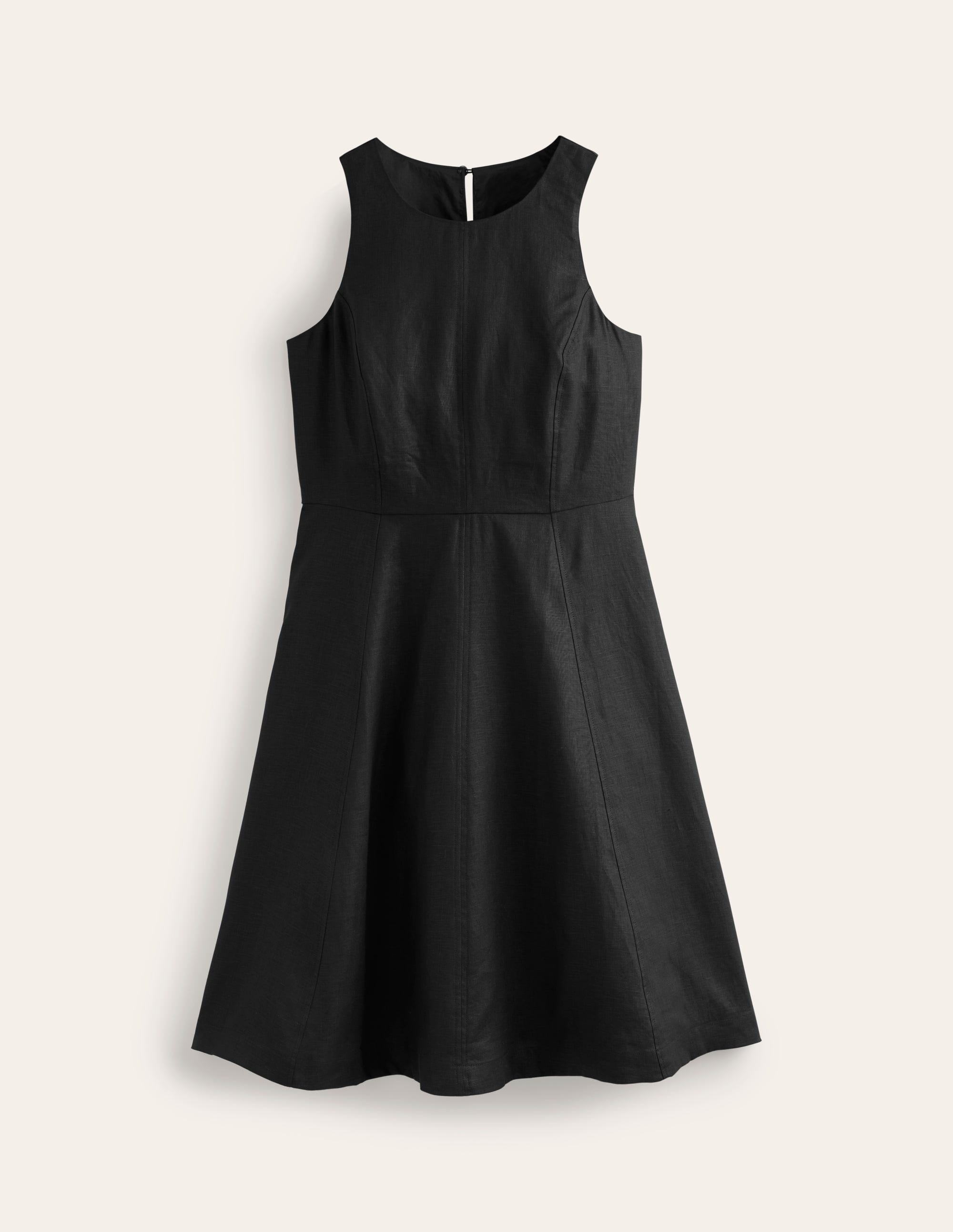  Carla Linen Short Dress-Black、mySite、ashleygrahame