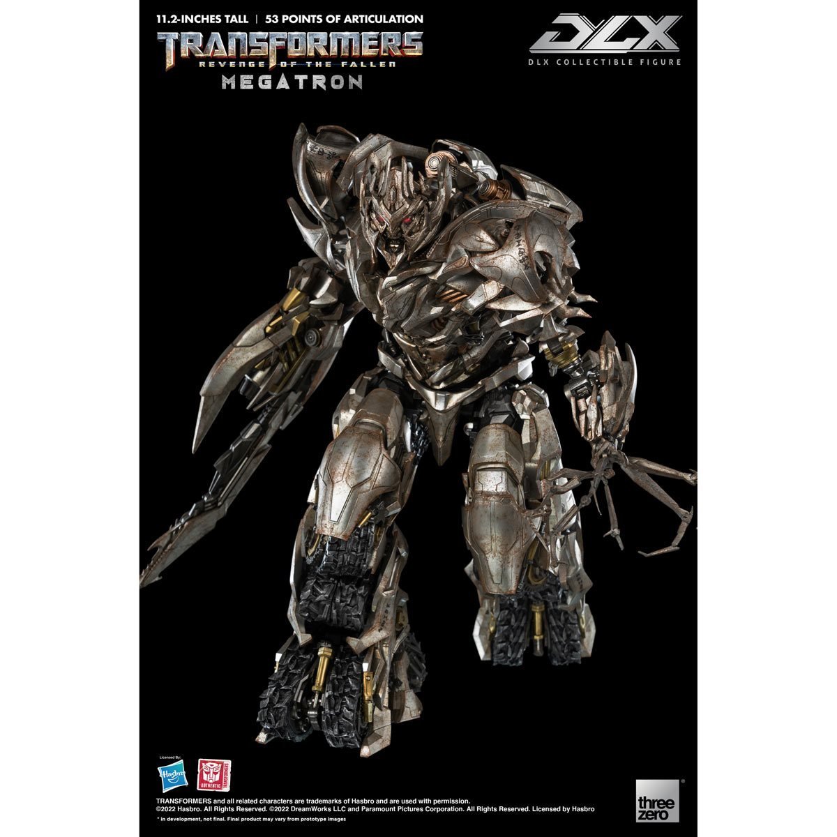 Threezero Transformers Revenge of the Fallen DLX Megatron、mySite、hgirdovlk