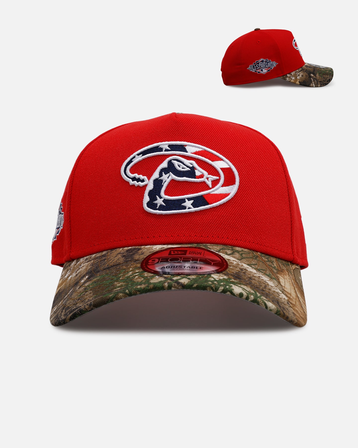New Era Arizona Diamondbacks 'Stars And Stripes' 9FORTY A-Frame Snapback Red、mySite、zt4zffjzw