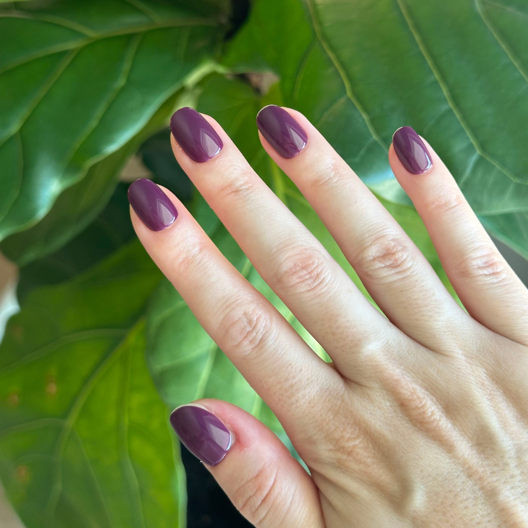 Who Likes Raisins? - Press-On | Extra Short | Round、mySite、solidvoid