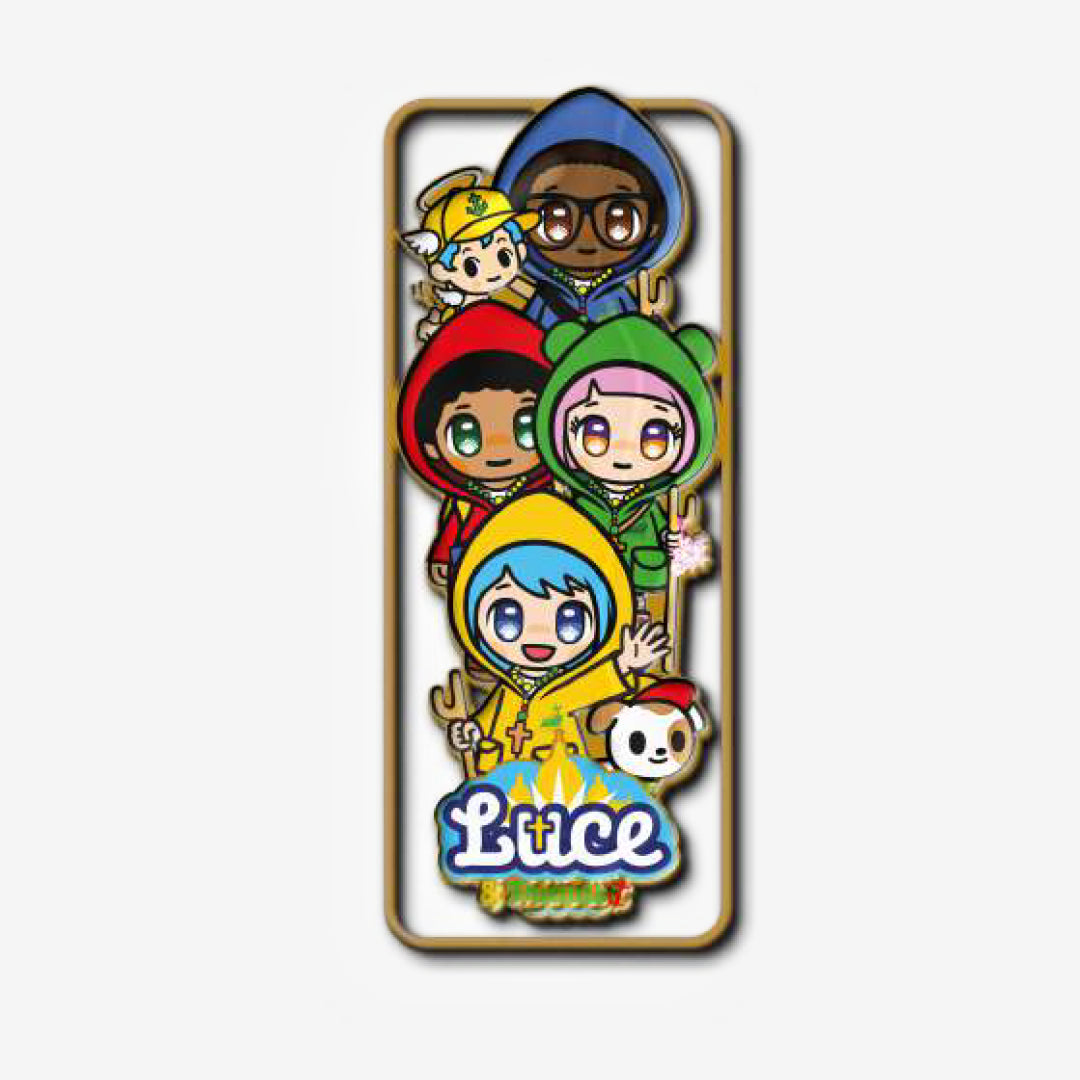 SEGNALIBRO IN METALLO LUCE MASCOTTE DEL GIUBILEO 2025、mySite、topwebapps