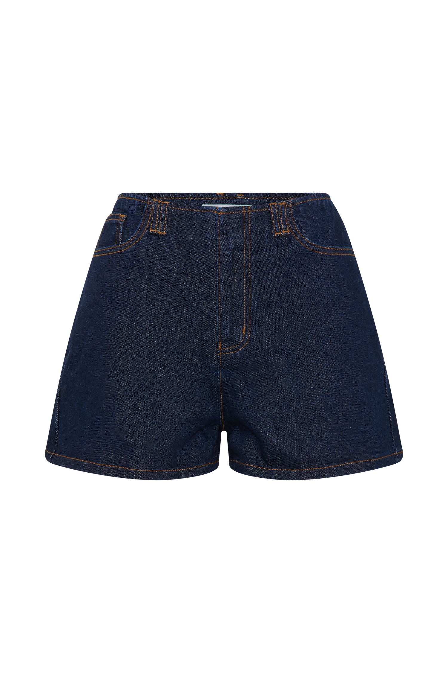 Tobias Denim Shorts - Indigo Blue、mySite、solidvoid
