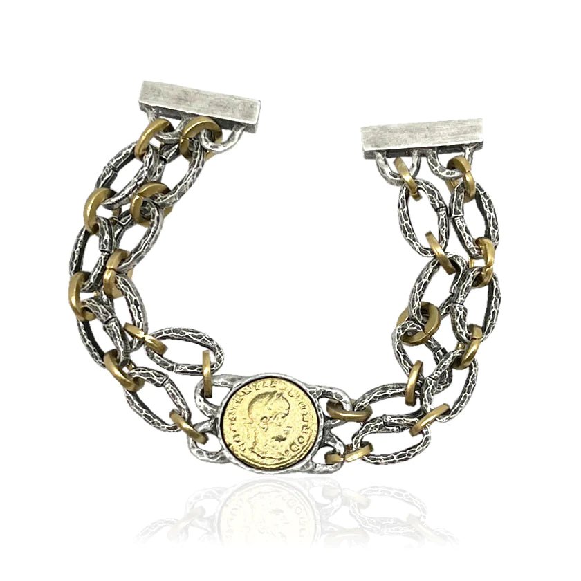  Silver Link Constantine II Bracelet、mySite、elrpsem3k