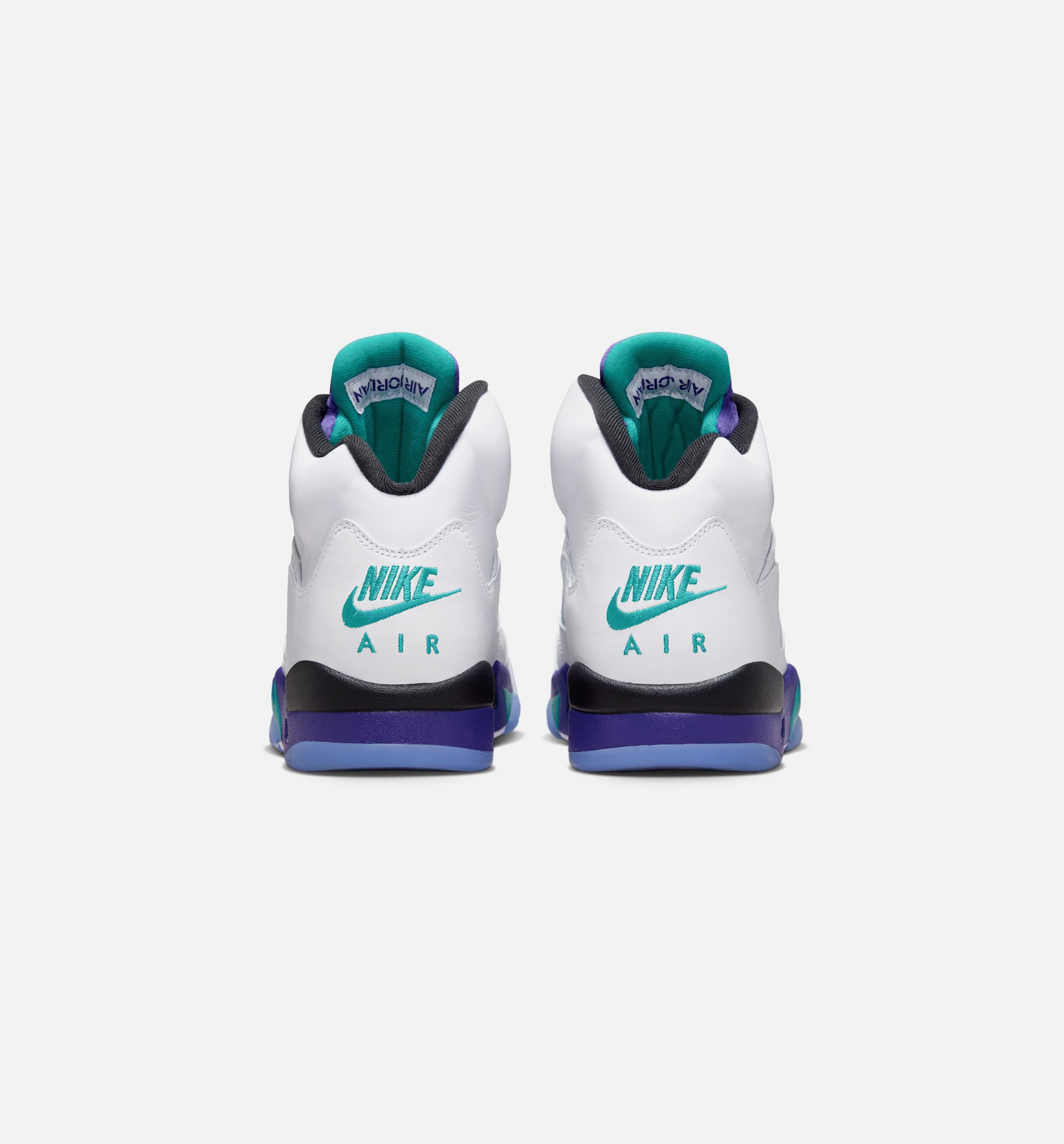 Air Jordan 5 Retro Grape Mens Lifestyle Shoe - White/New Emerald/Grape Ice/Black、mySite、dreamappss