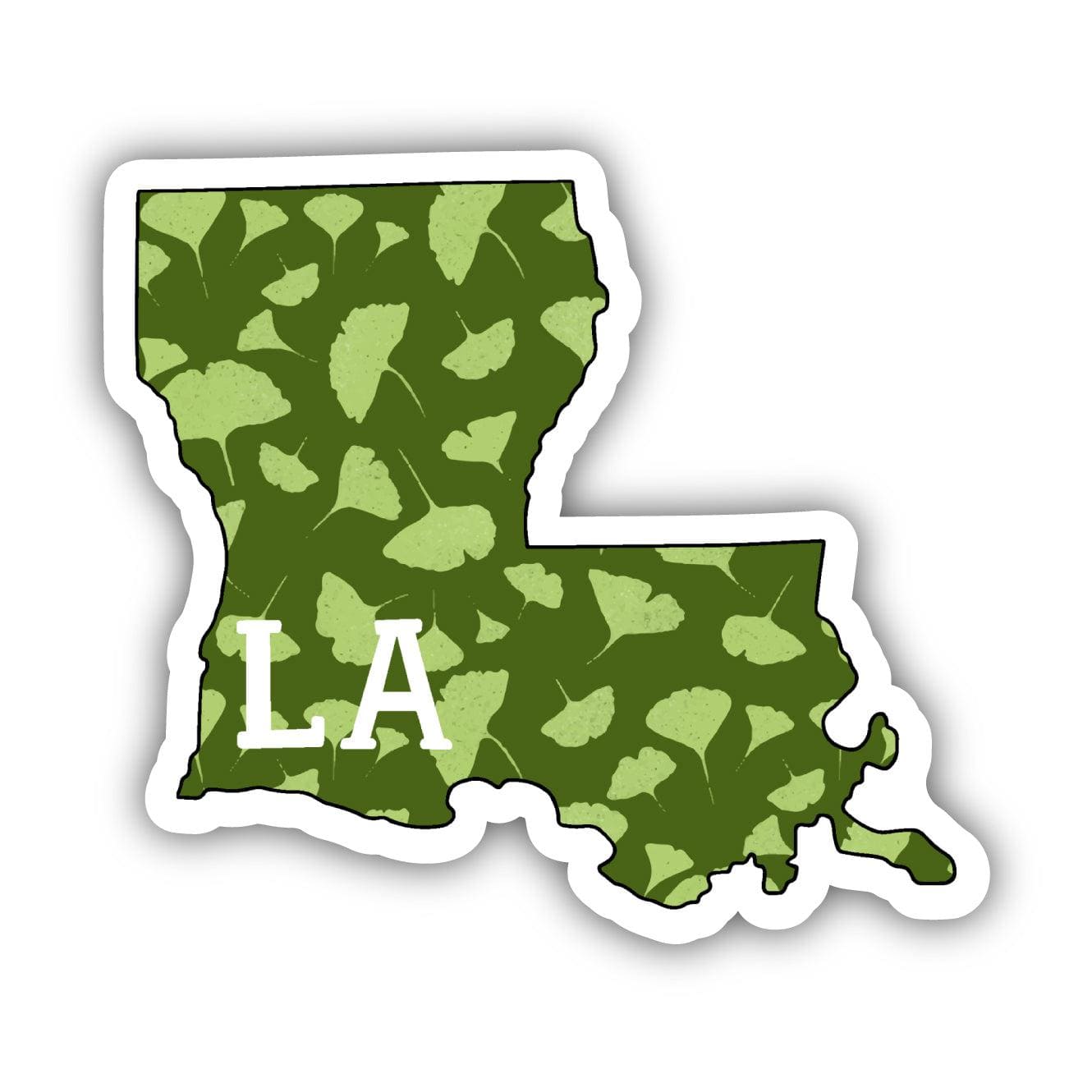  Louisiana Green Nature Sticker、mySite、elrpsem3k