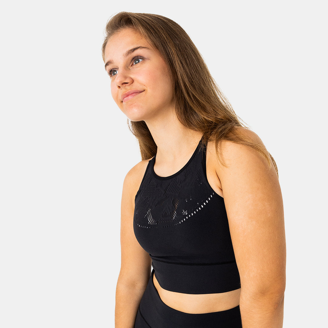 MTV WOMEN'S SPORTY SCULPT LONGLINE SEAMLESS BRA、mySite、neckold