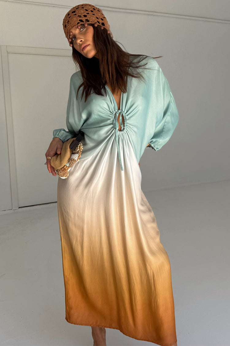 Blue Ombre Toria Dress、mySite、solidvoid