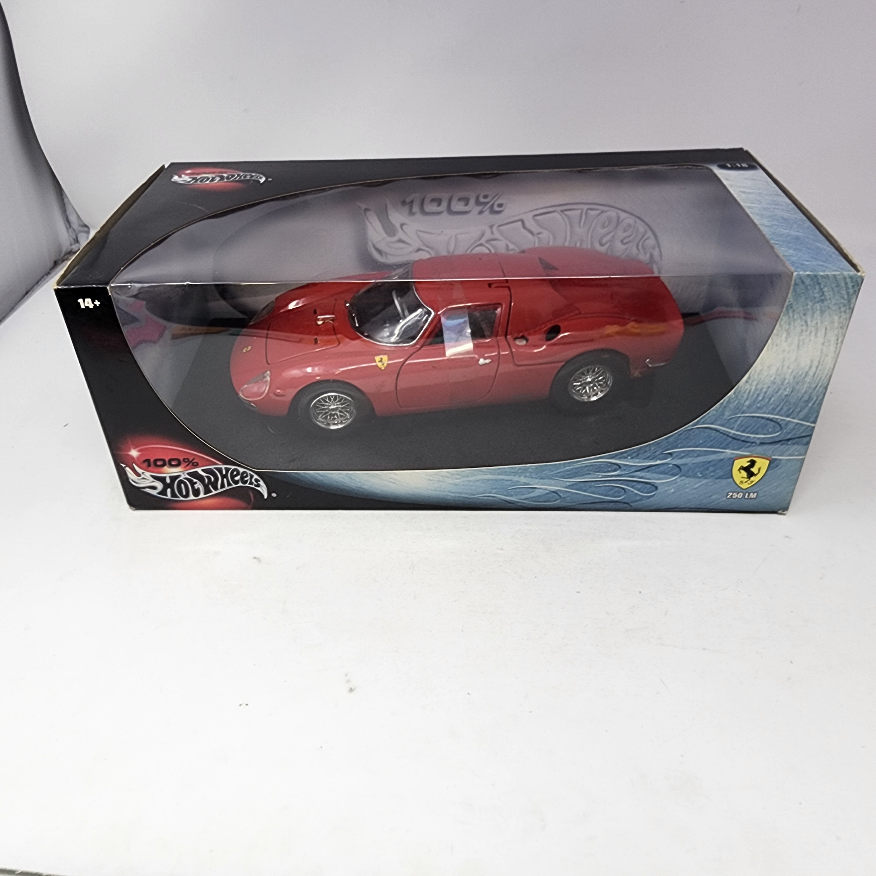 Ferrari 250 LM * RED * 100% Hot Wheels 1/18 Scale、mySite、hgirdovlk