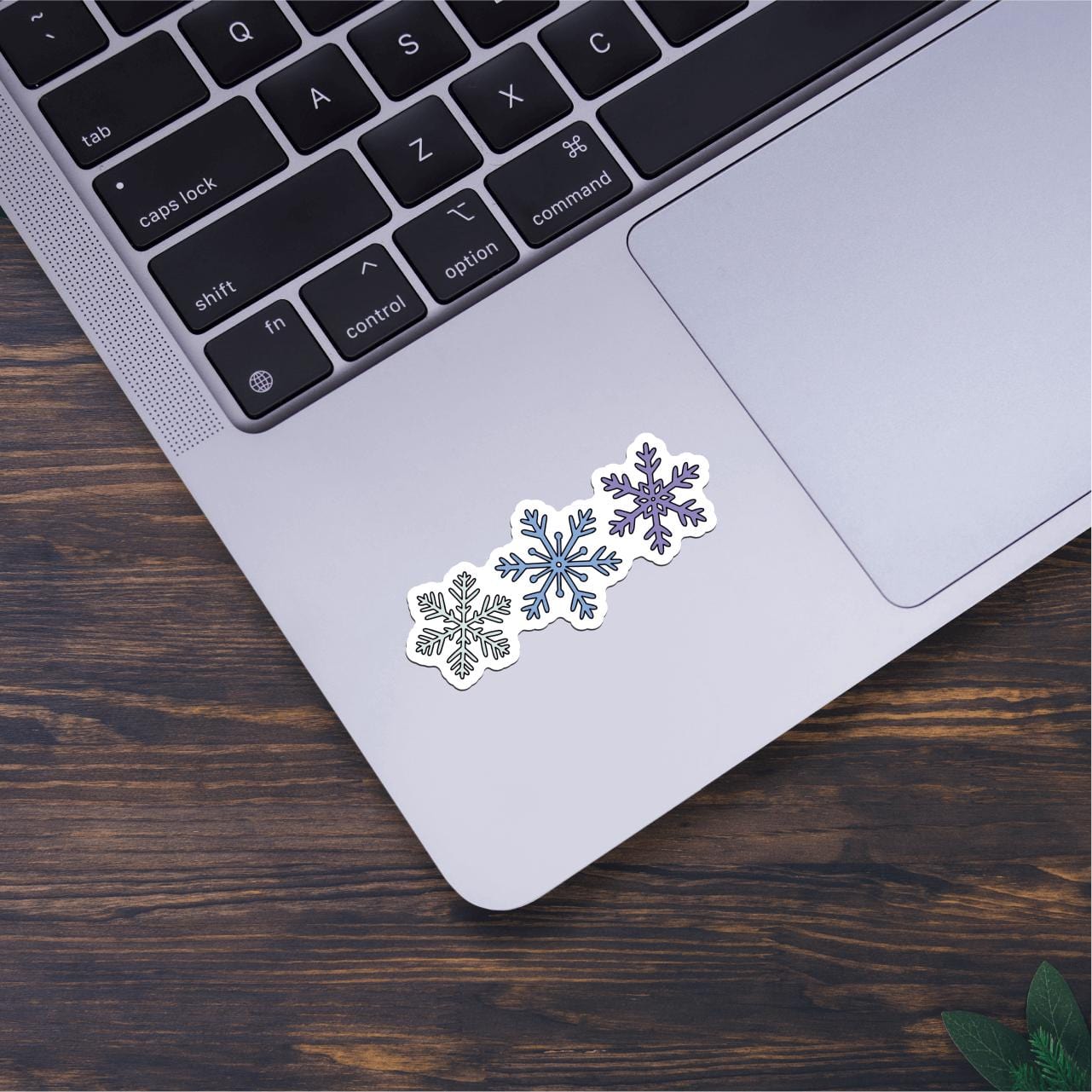  3 Snowflakes Sticker、mySite、elrpsem3k