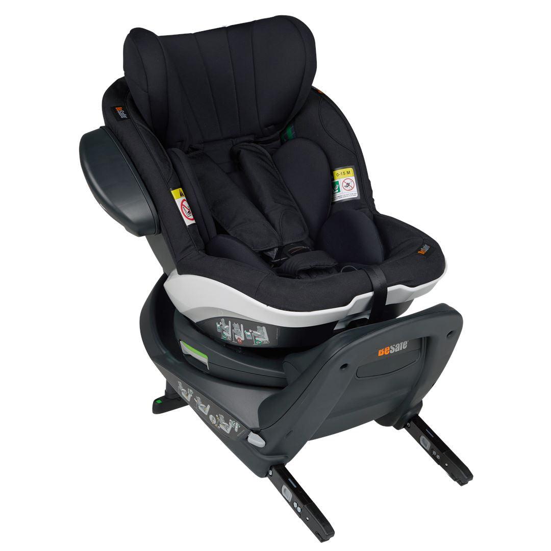  BeSafe iZi Turn i-Size Car Seat - Fresh Black Cab、mySite、merchandisen