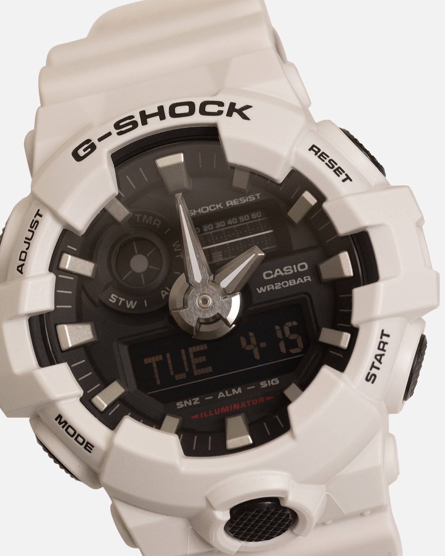 G-Shock GA700-7A Analog/Digital White/Black、mySite、zt4zffjzw