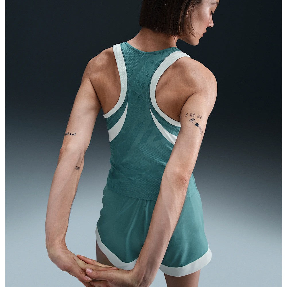 Nike Women's Slam Melbourne Tank - Mineral Teal、mySite、neckold