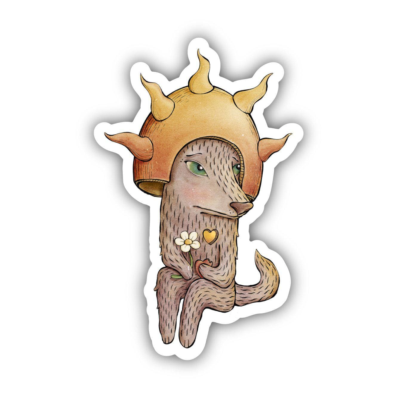  Sun Wolf Sticker、mySite、ghnorth