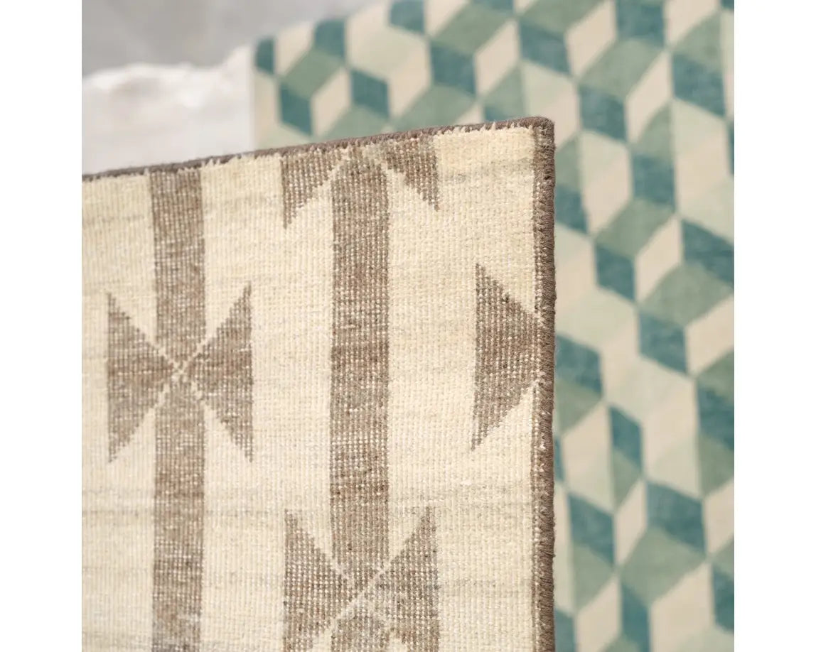 Tessera Hand-Knotted Cream Area Rug、mySite、gigharbornorthrealestate