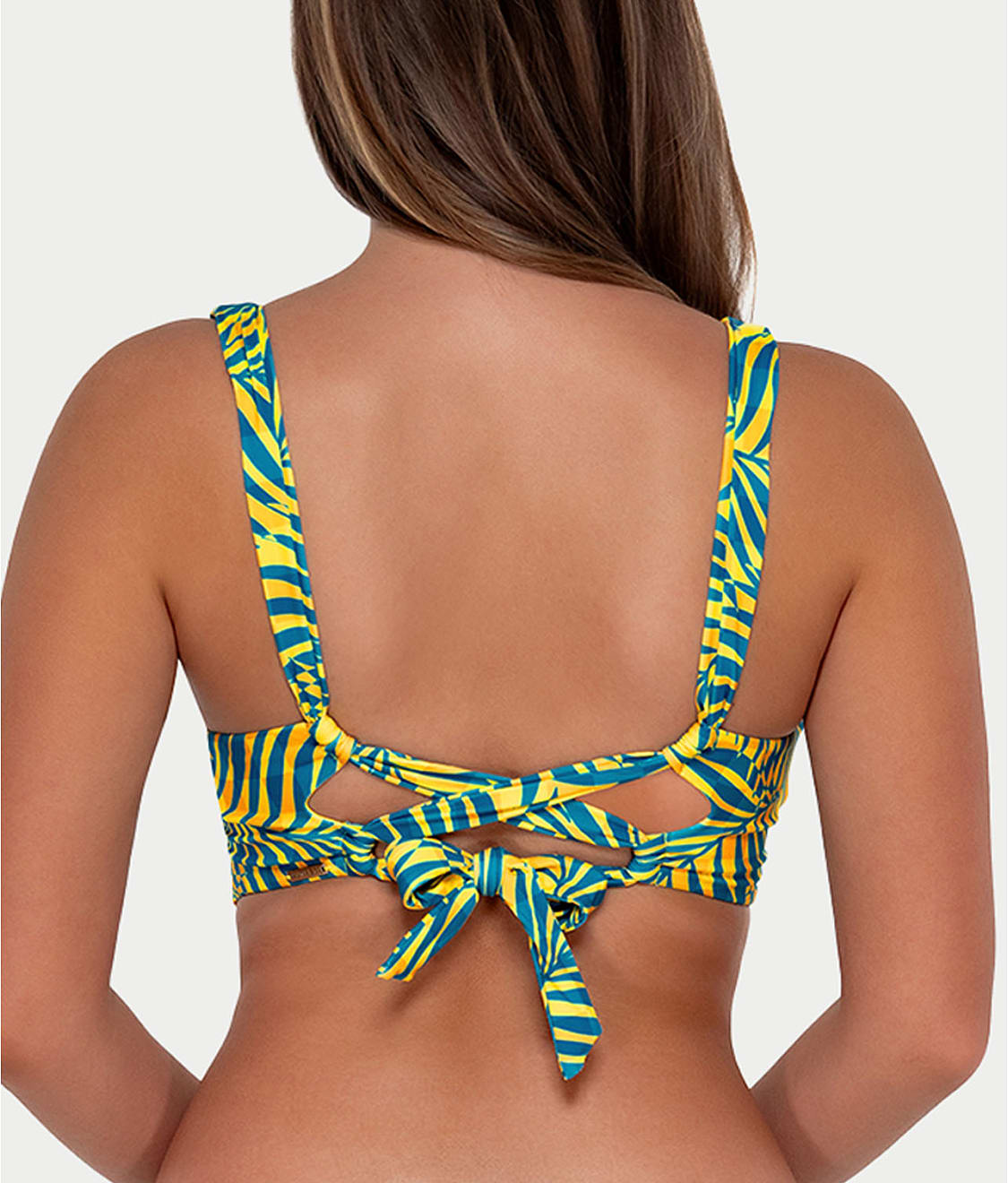  Printed Elsie Underwire Wrap Bikini Top、mySite、justintrudeaud