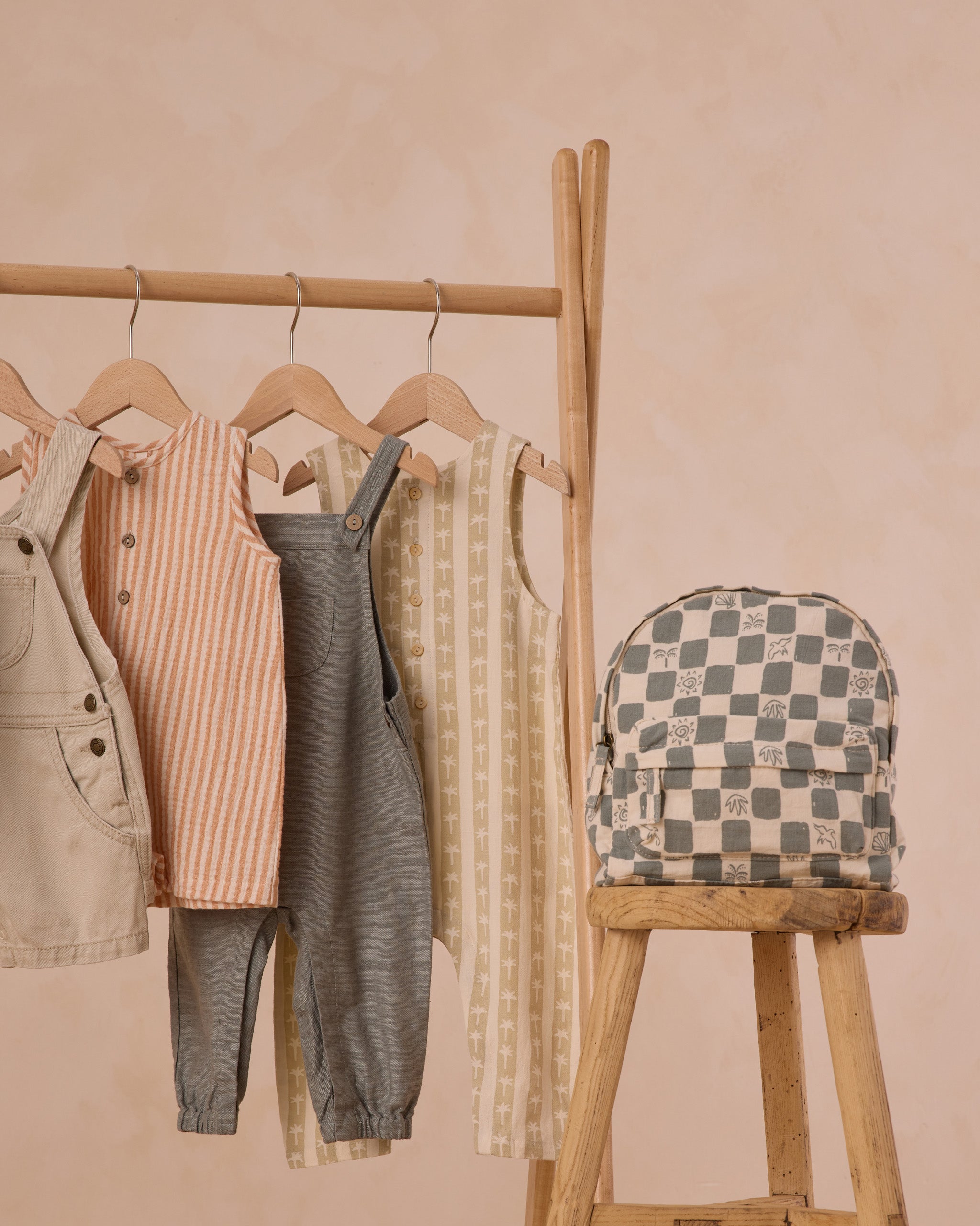  Button Jumpsuit || Palm Stripe、mySite、layawaytickets