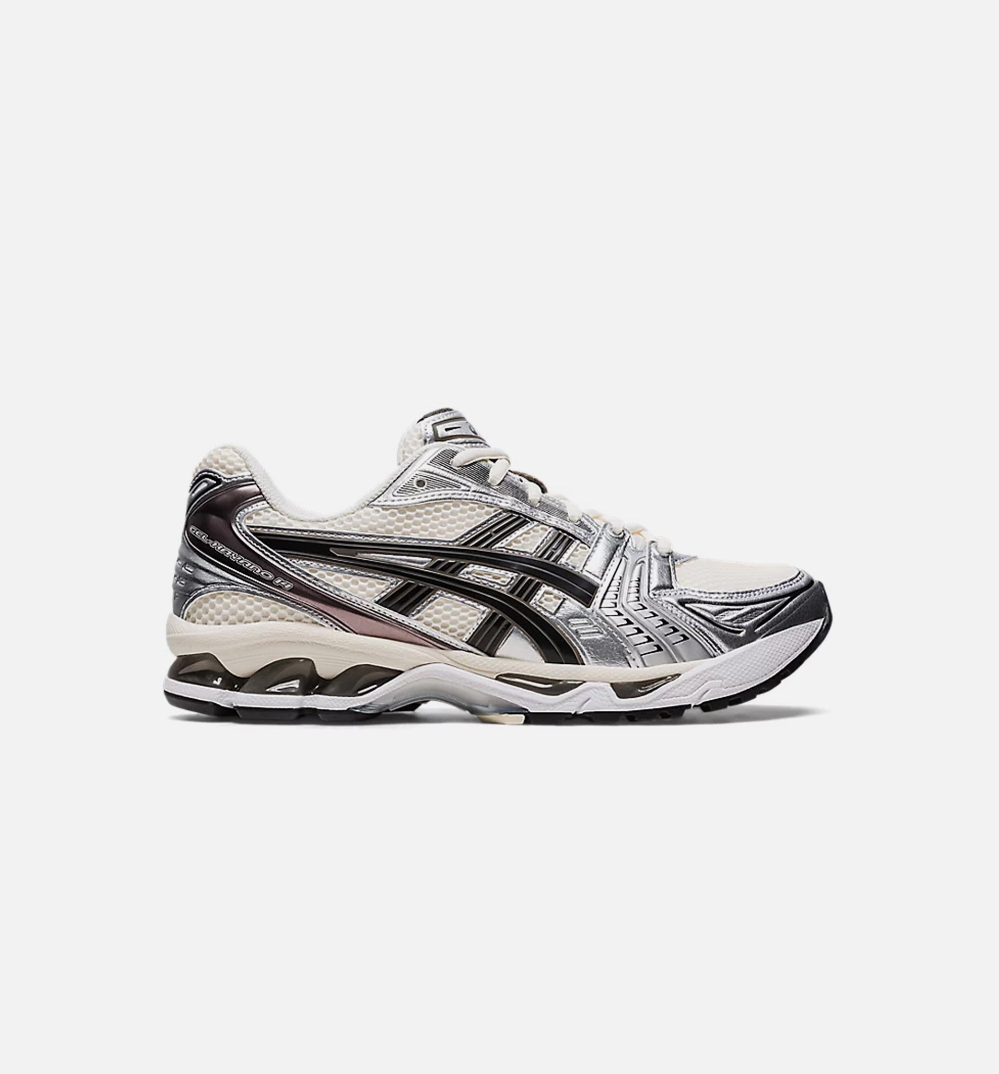 Gel Kayano 14 Silver Cream Mens Lifestyle Shoe - Cream White/Black、mySite、dreamappss