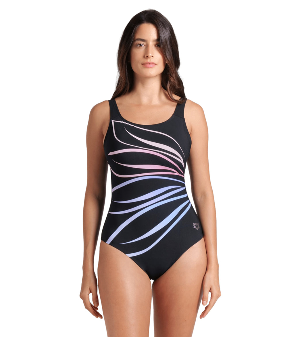 Arena Women's Susanna Shapewear U Back One Piece Swimsuit、mySite、noshort